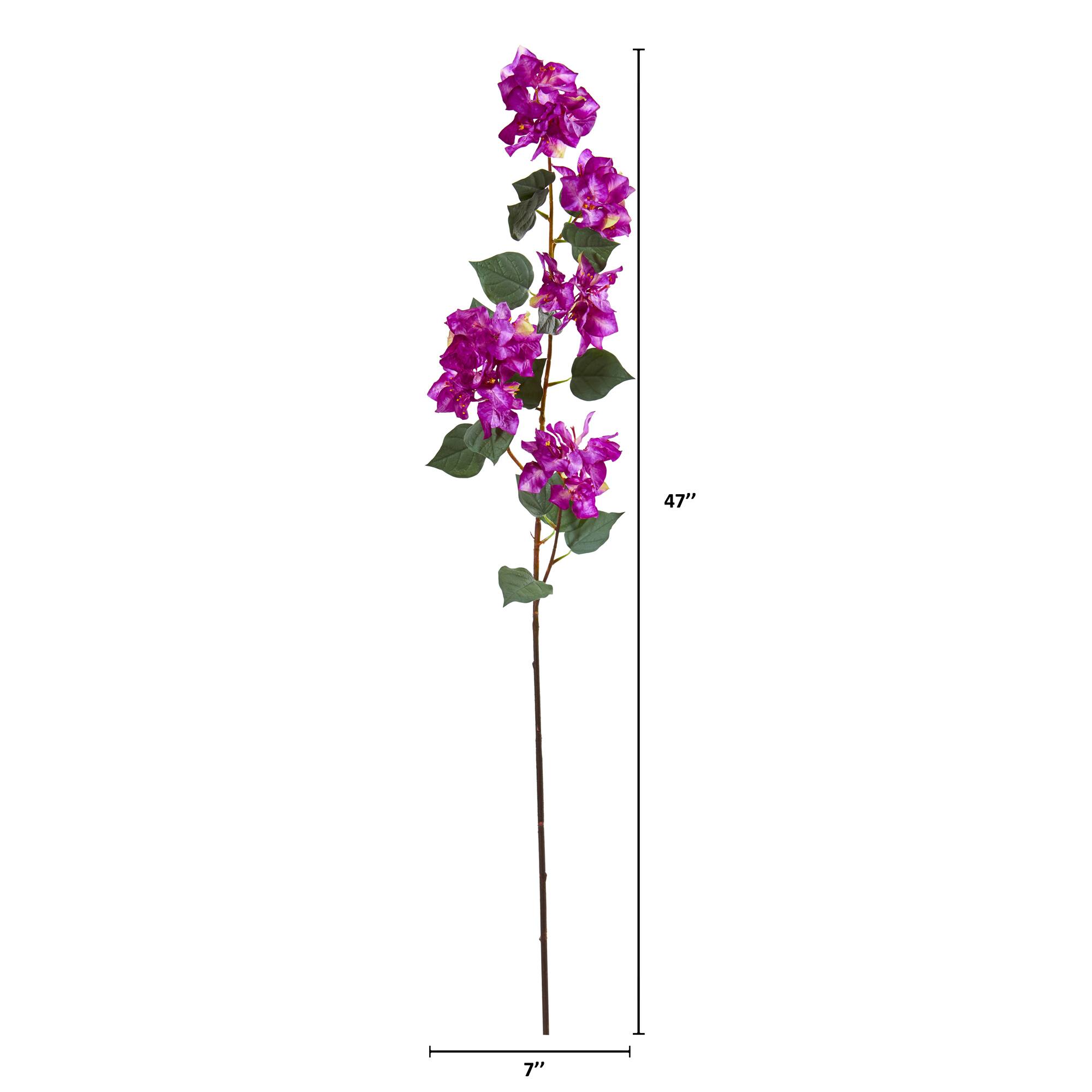 47&#x27;&#x27; Bougainvillea Artificial Flower Spray, 4ct.