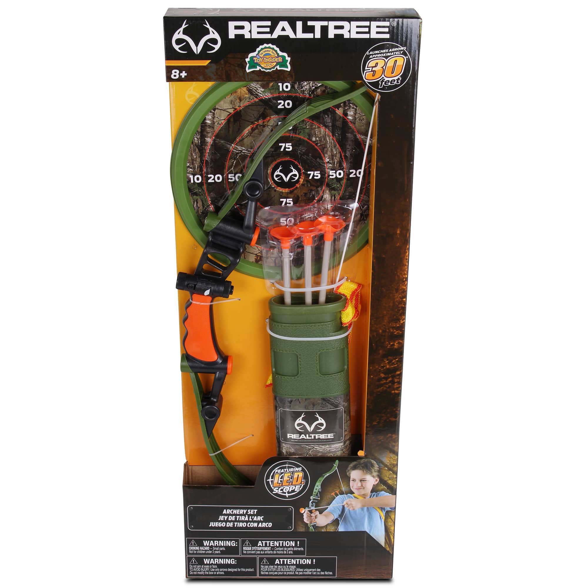 RealTree&#xAE; Green LED Scope Archery Set