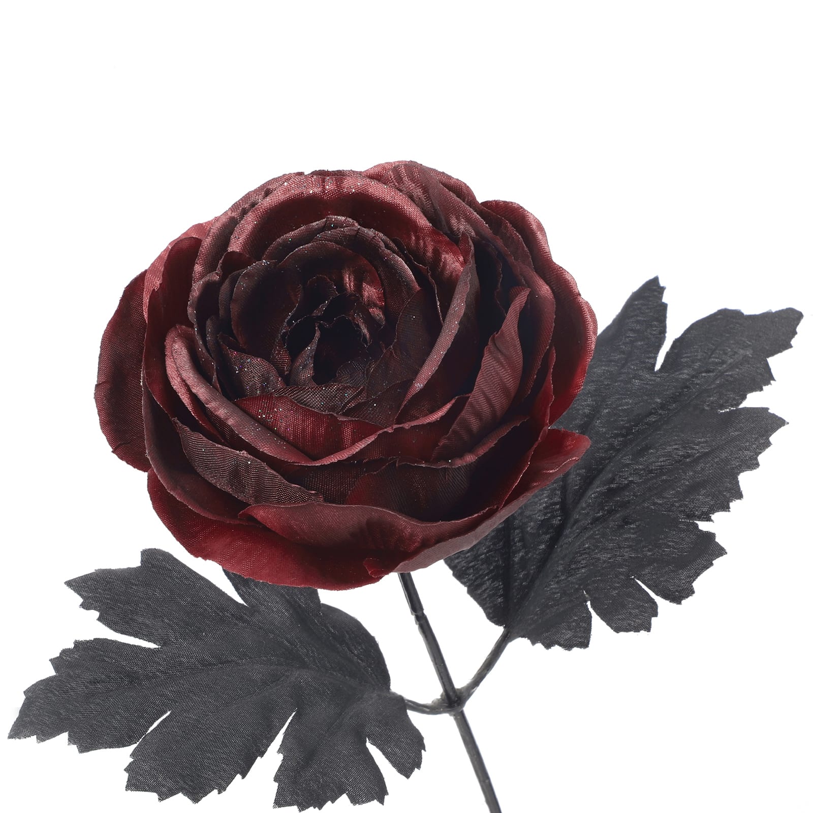 18&#x22; Burgundy Glitter Ranunculus Bush by Ashland&#xAE;