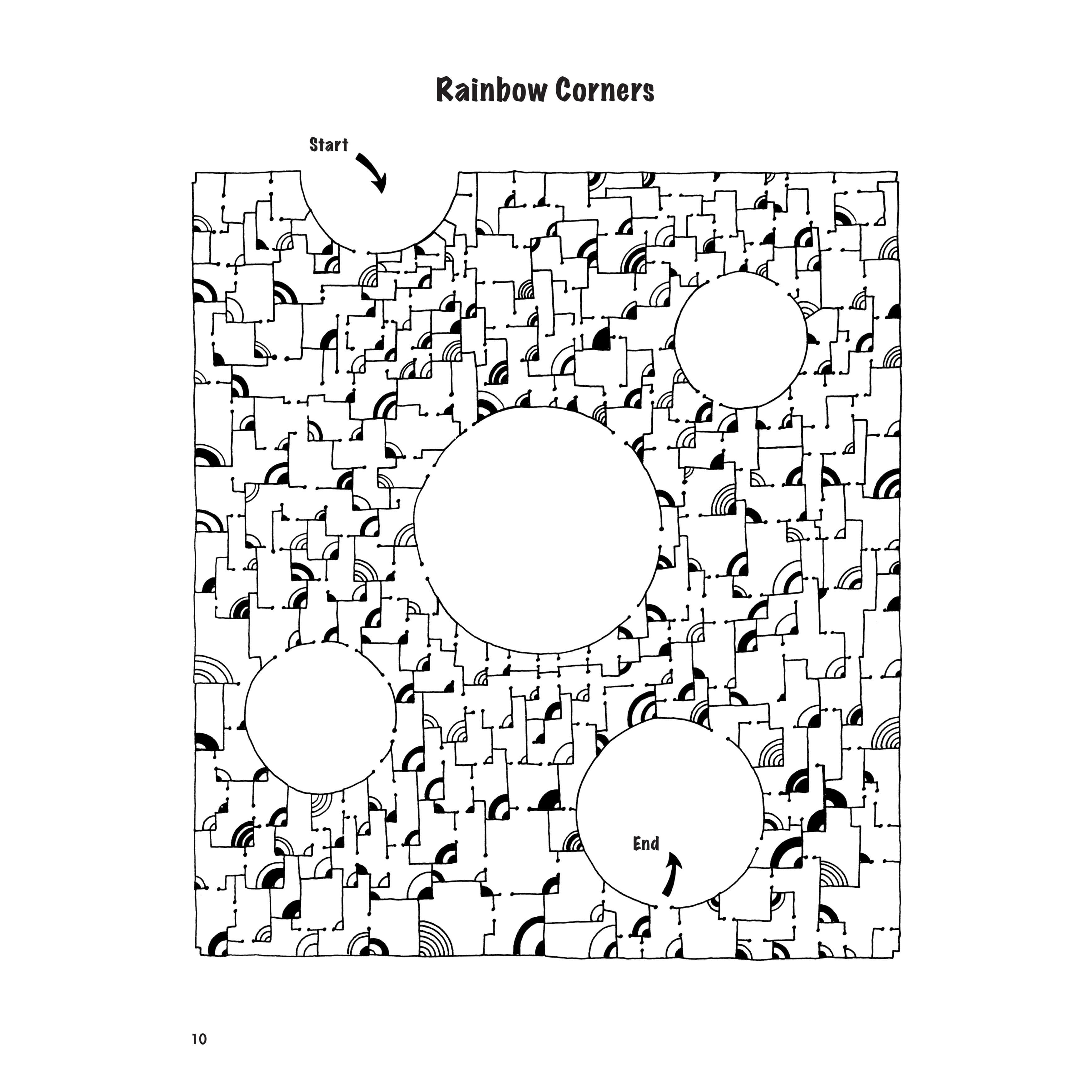 Dover Publications Creative Brain Games Mind-Bending Mazes Book