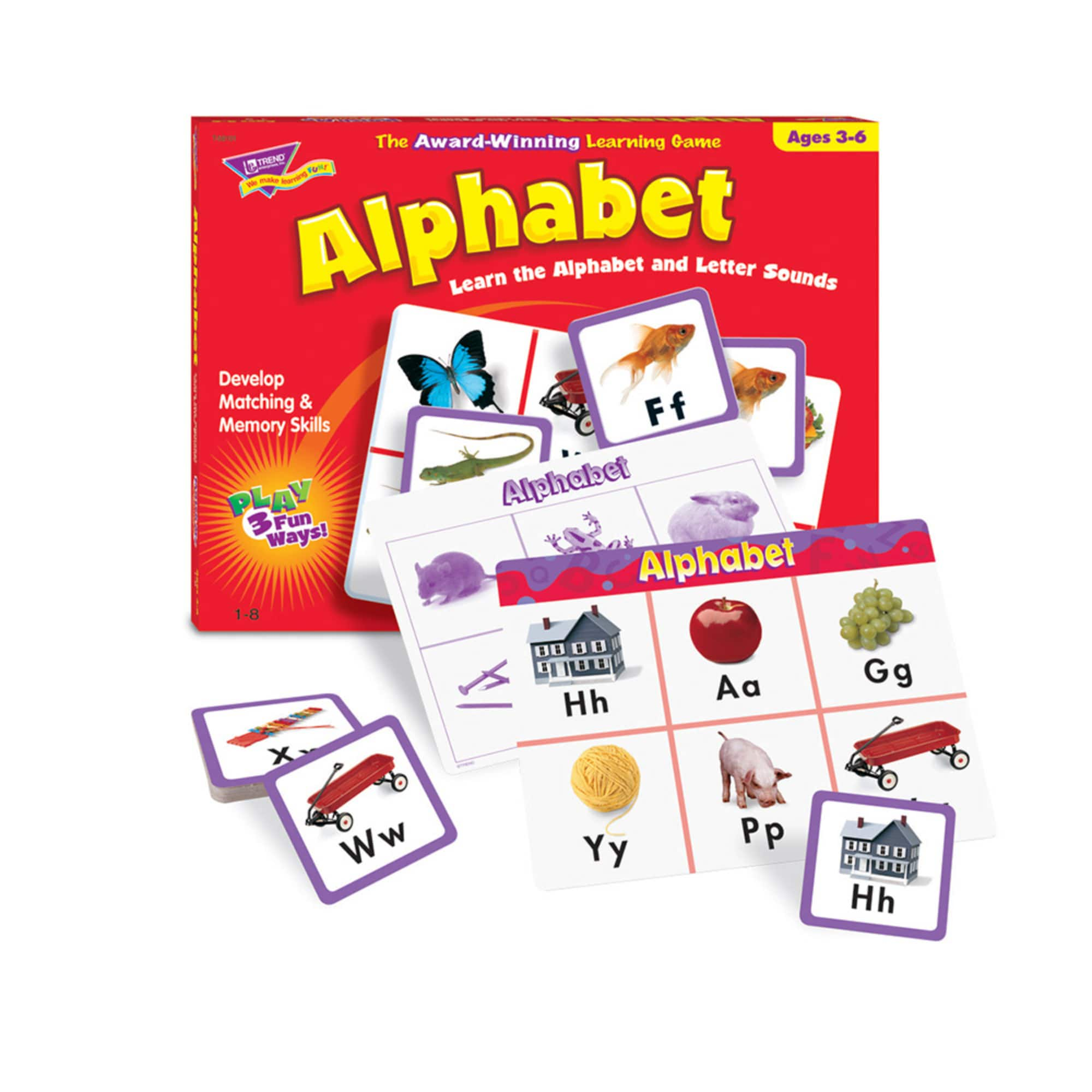 Trend Enterprises® Alphabet Match Me Game | Michaels