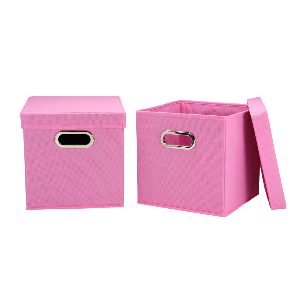 Household Essentials Storage Bins with Lids, 2ct.