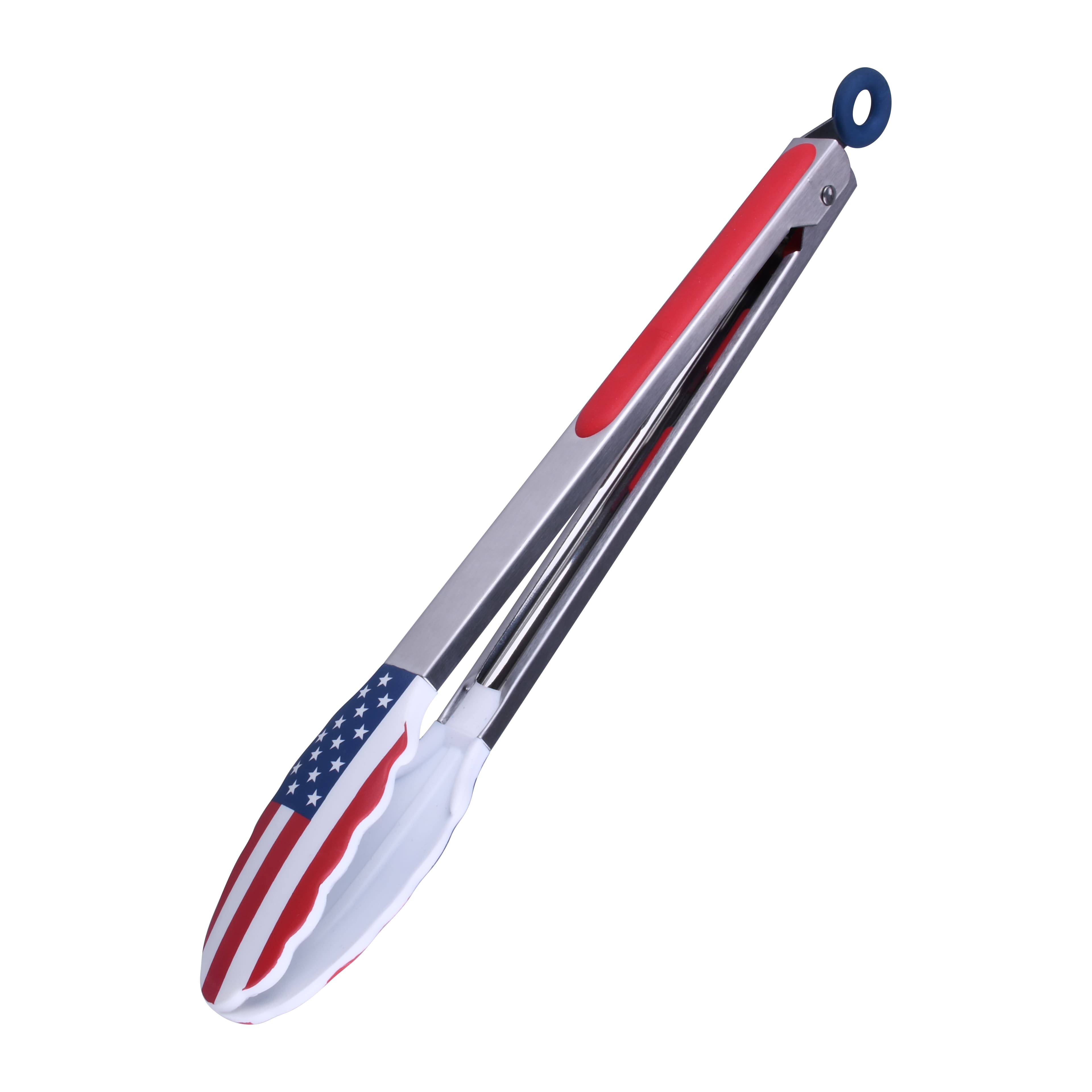 12" Red, White & Blue Tongs by Celebrate It®