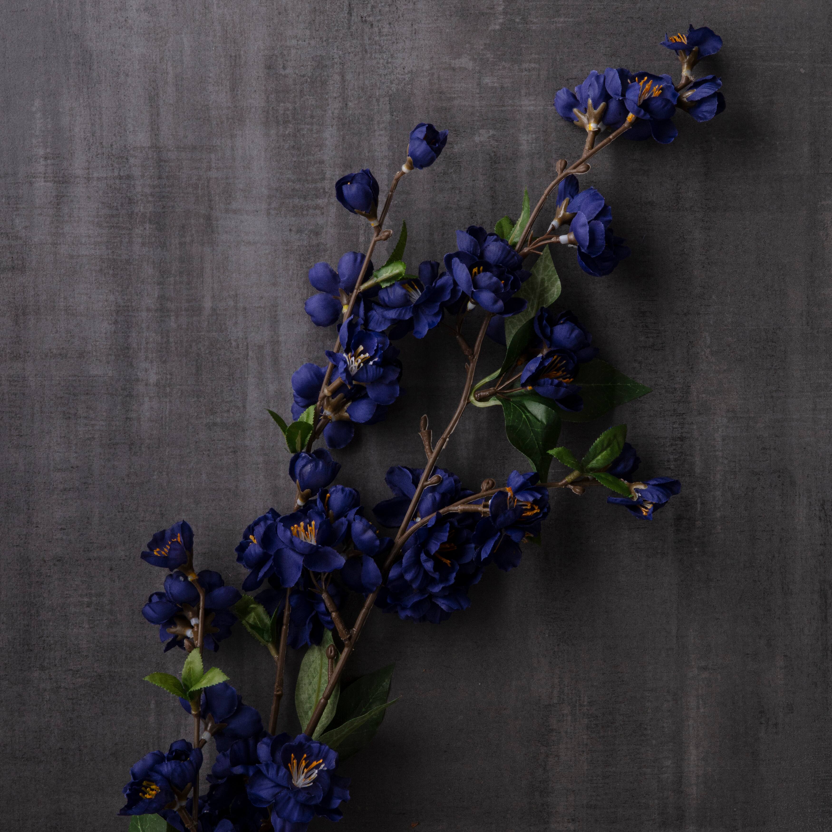 Mini Dark Blue Blossom Stem by Ashland®