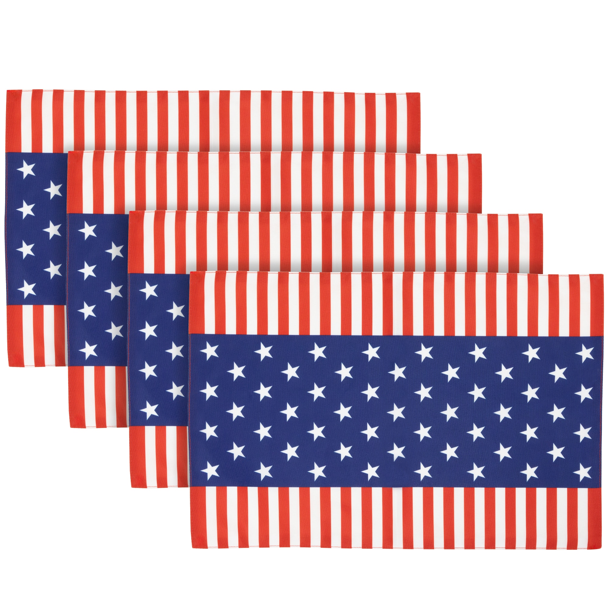 Stars &#x26; Stripes Americana Printed Placemats, 4ct.
