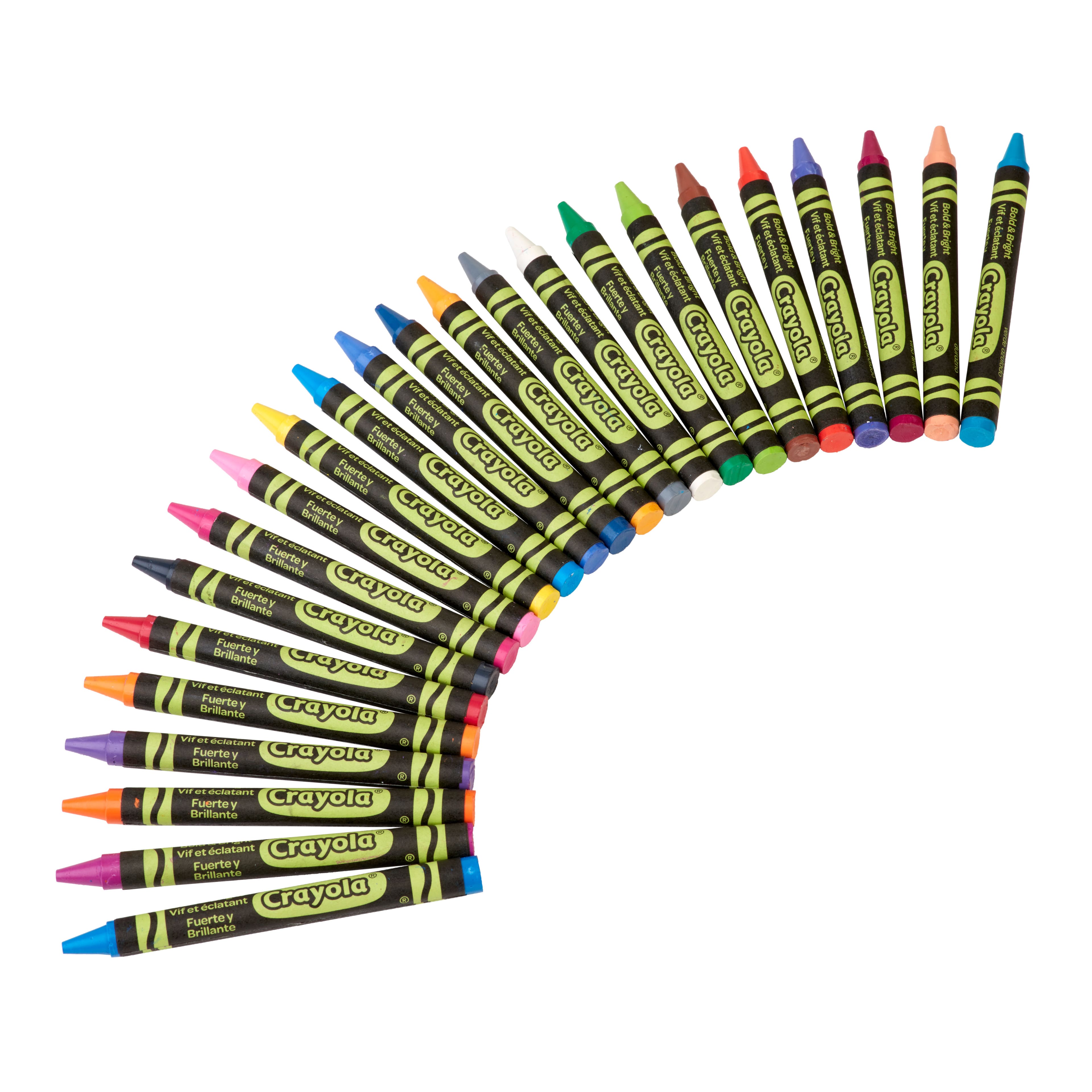 Crayola&#xAE; Bold &#x26; Bright Construction Paper Crayons, 24ct.