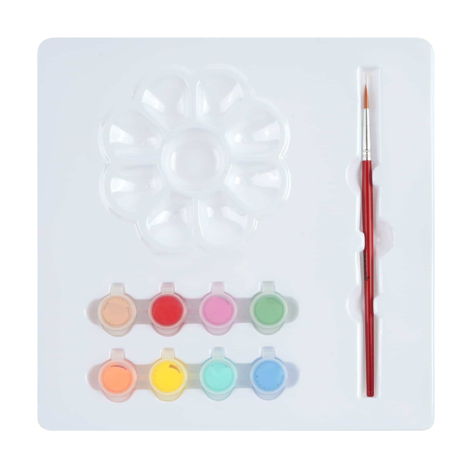 Sprinkles Santa Flocked Canvas Painting Kit by Creatology&#x2122;