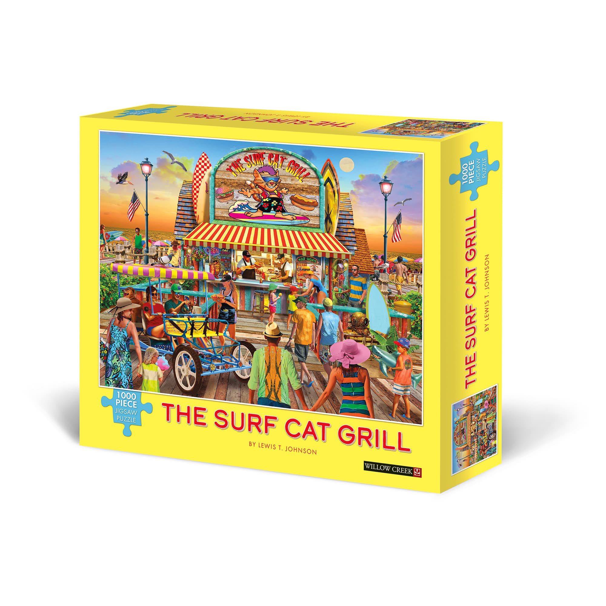 The Surf Cat Grill 1,000 Piece Puzzle