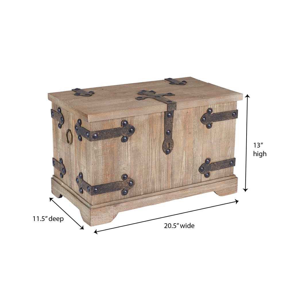 Household Essentials Hinge Decorative Trunk (Small)