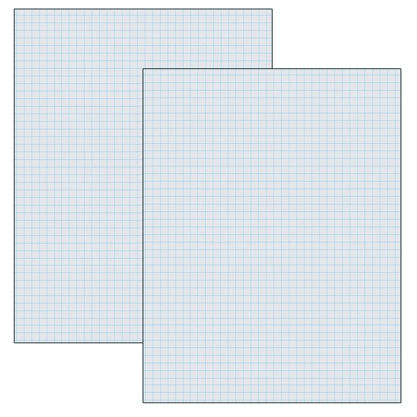 8-1/2 x 14 inch / Quadrille Grid Blueprint and Graph Paper (5 Pads, 50 Sheets per Pad), Size: 8-1/2 x 14 (5 Pads)