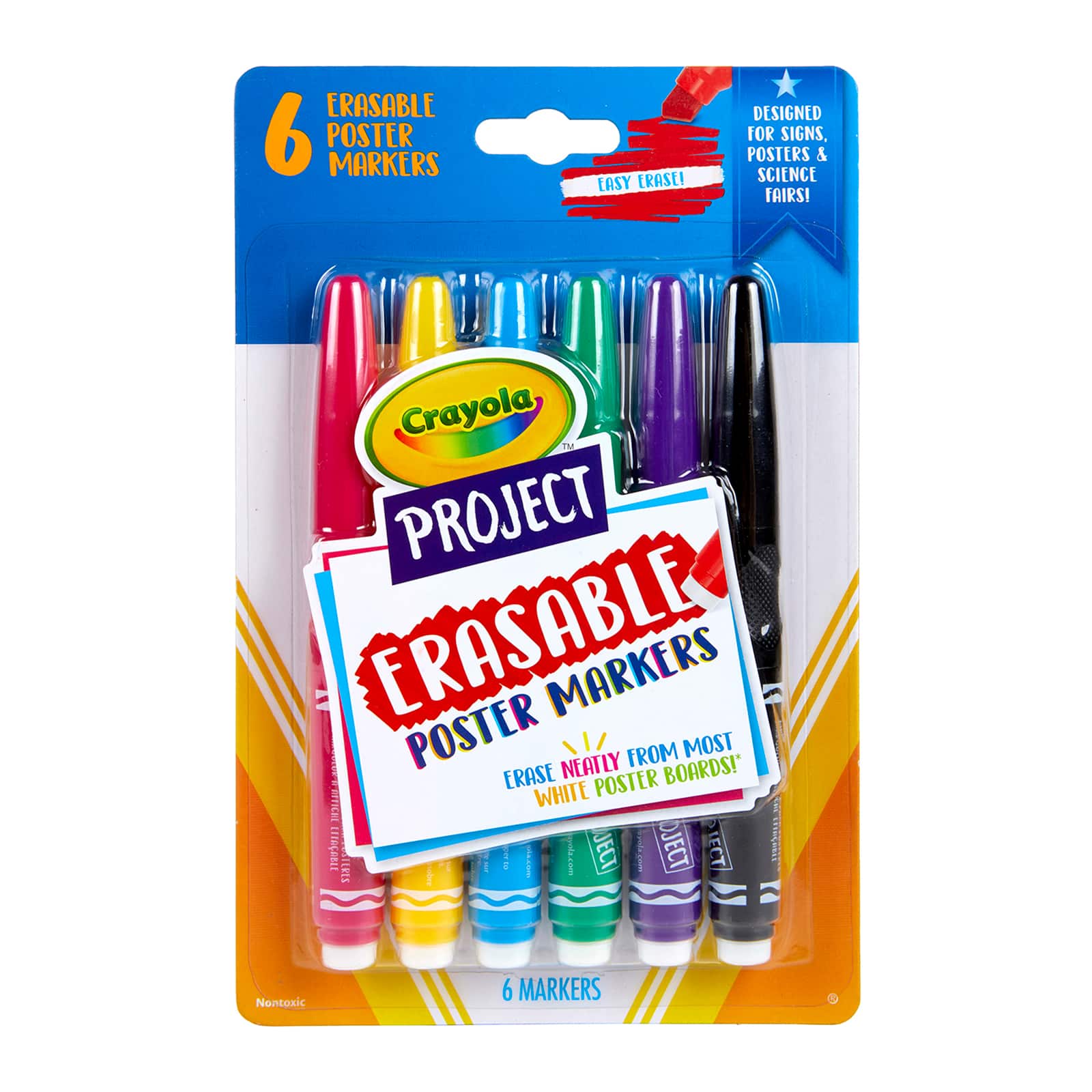 Crayola Metallic Markers 6pk