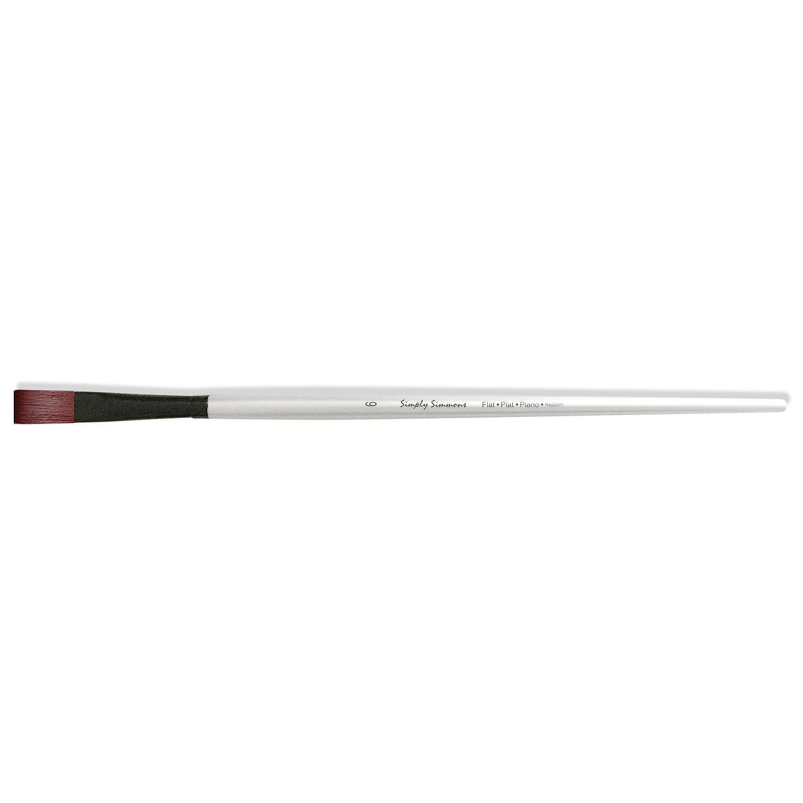 Simply Simmons Long Handle Bristle Filbert Brush by Daler-Rowney Paint | 16 | Michaels