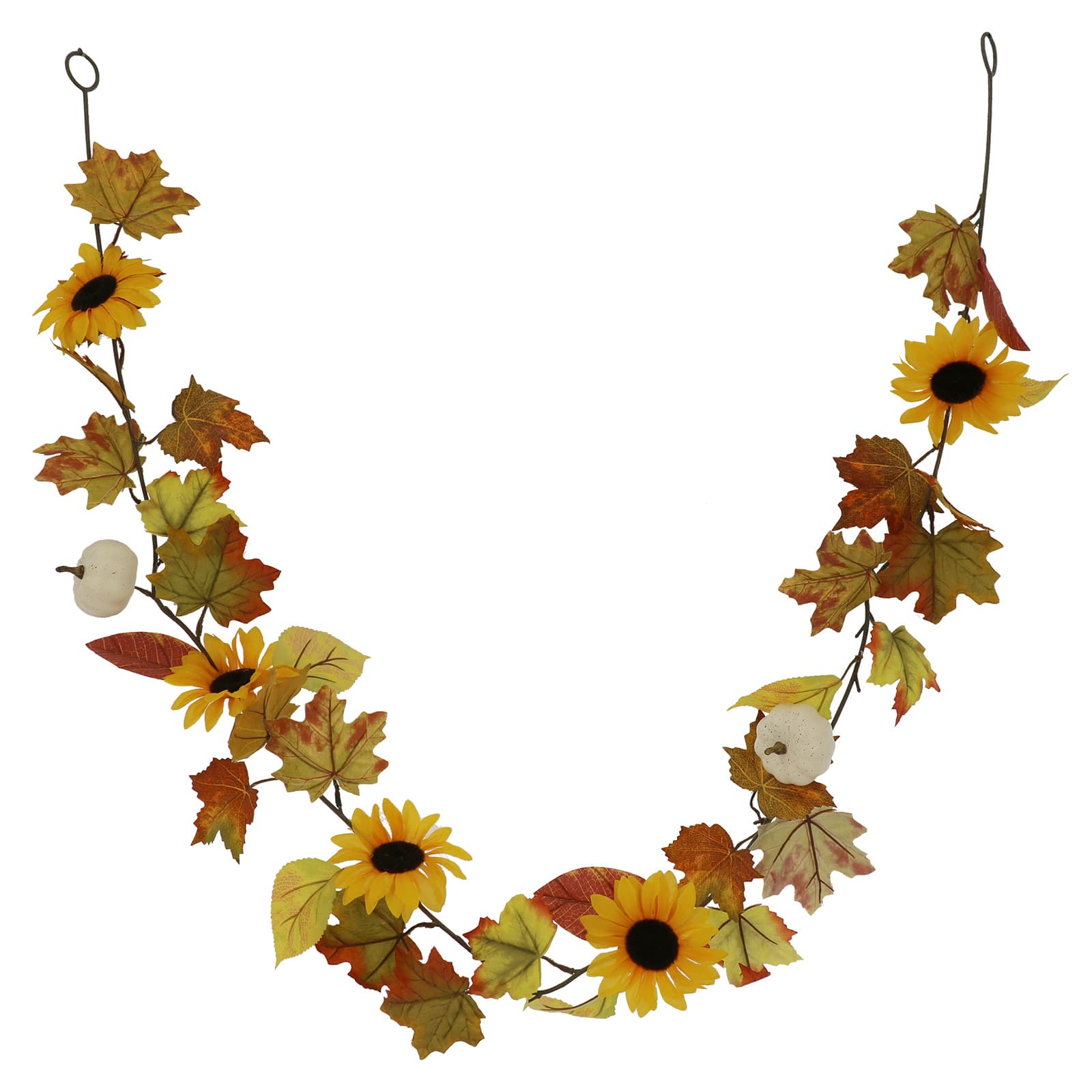 6ft. Sunflower &#x26; Pumpkin Garland by Ashland&#xAE;