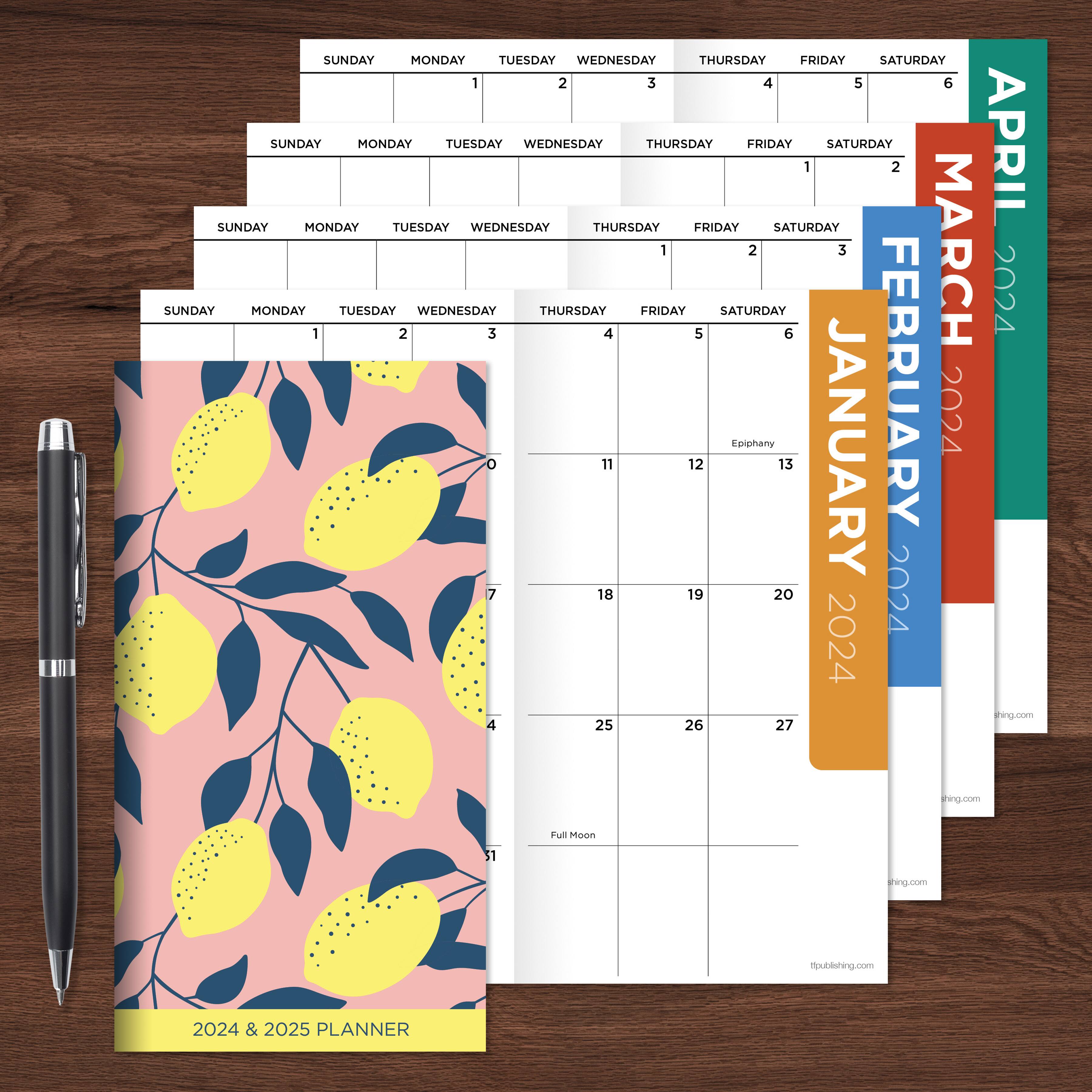2024-2025 Lemon Grove Monthly Pocket Planner