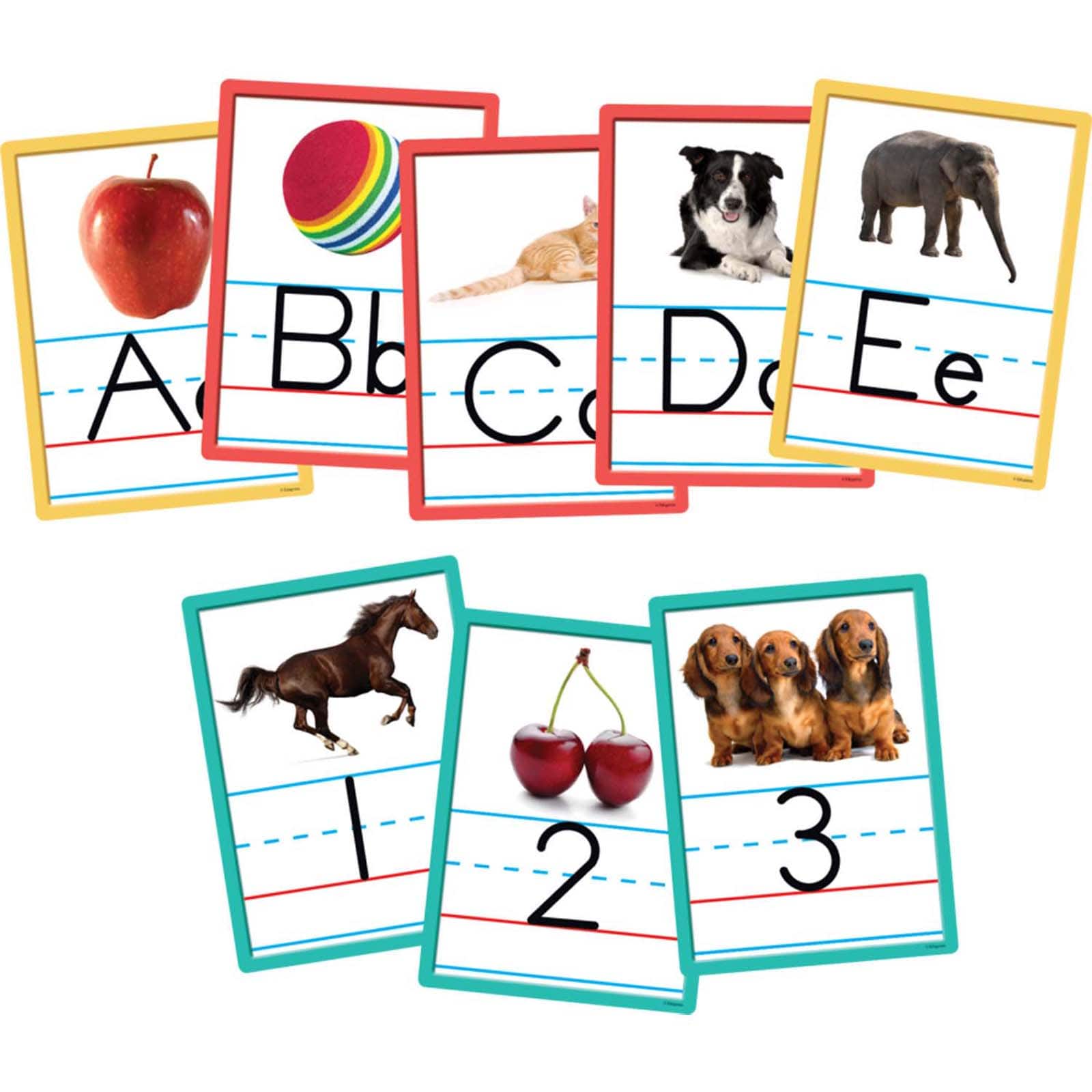 Edupress&#x2122; Alphabet and Numbers Accents, 3 Packs of 36