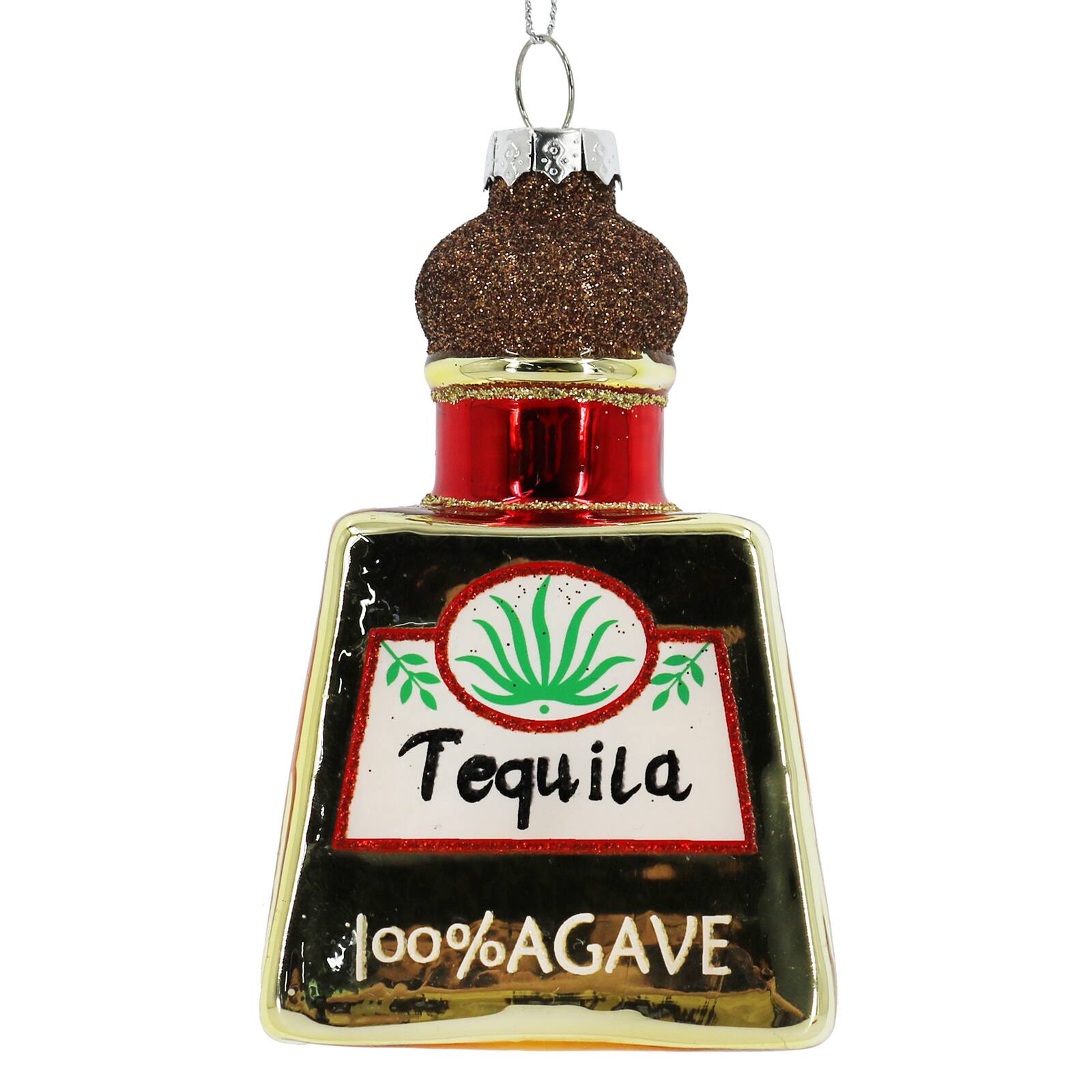 4.5&#x22; Glass Tequila Bottle Ornament by Ashland&#xAE;