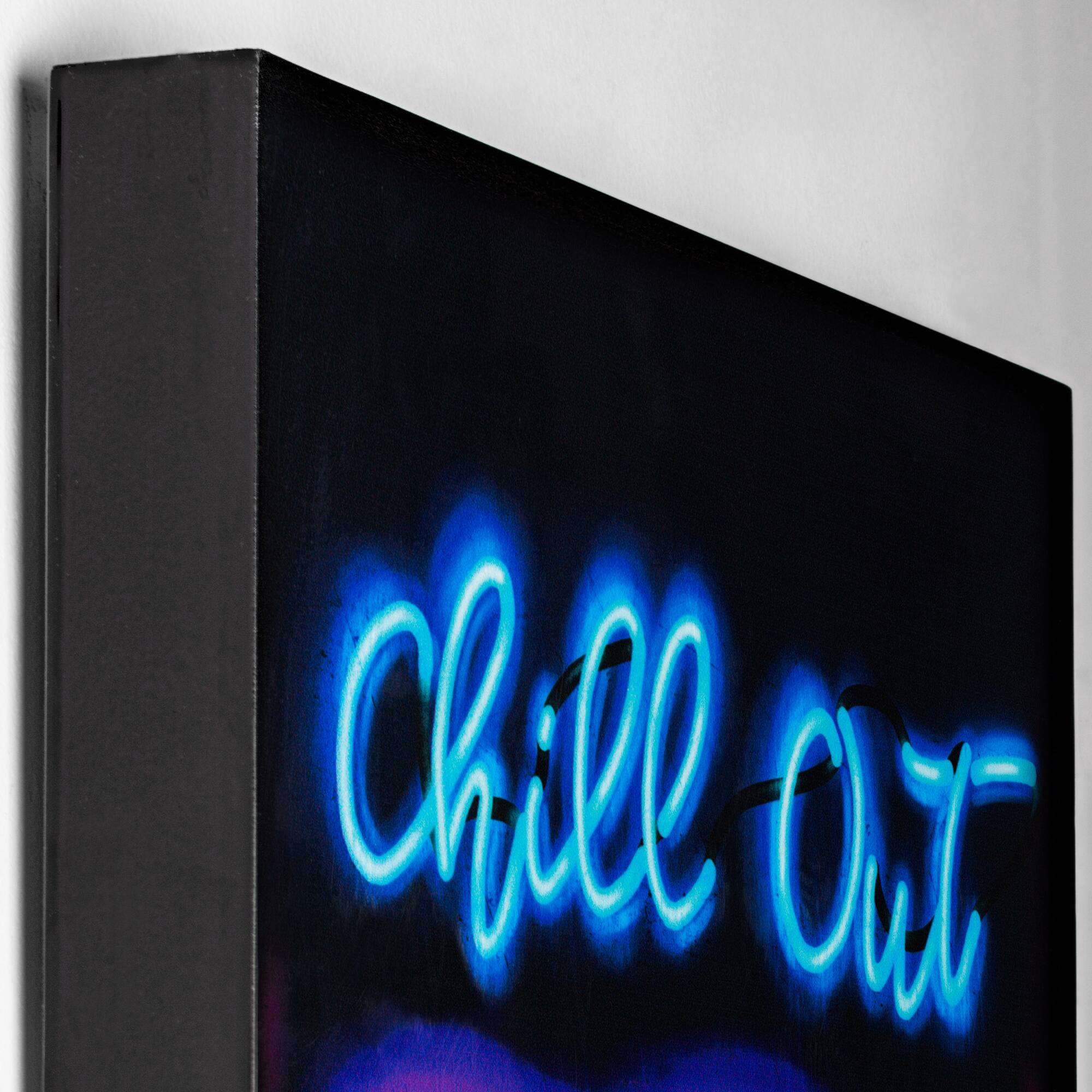 Chill Out Neon Wall Art