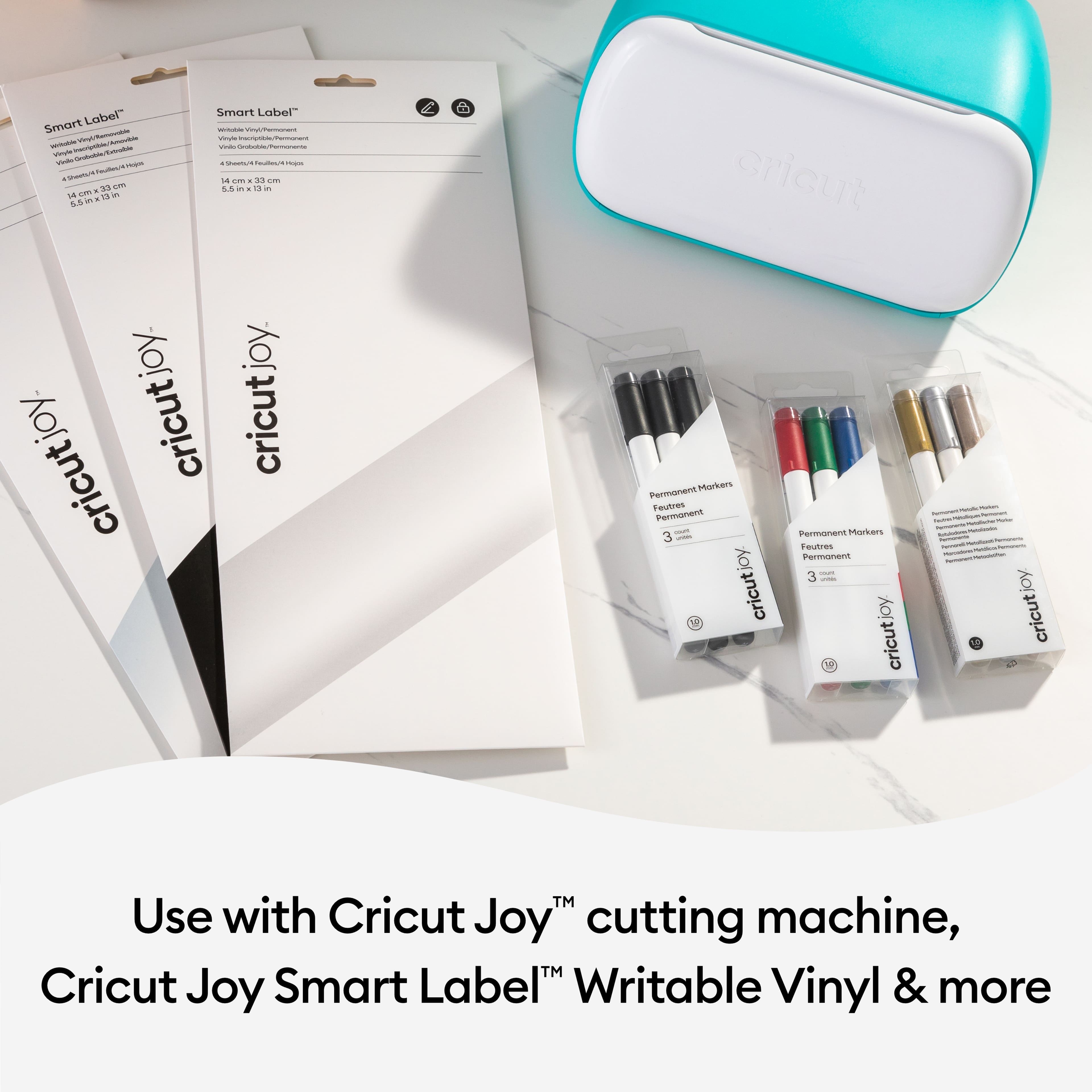 Cricut Joy&#x2122; 3 Color Permanent Metallic Marker Set