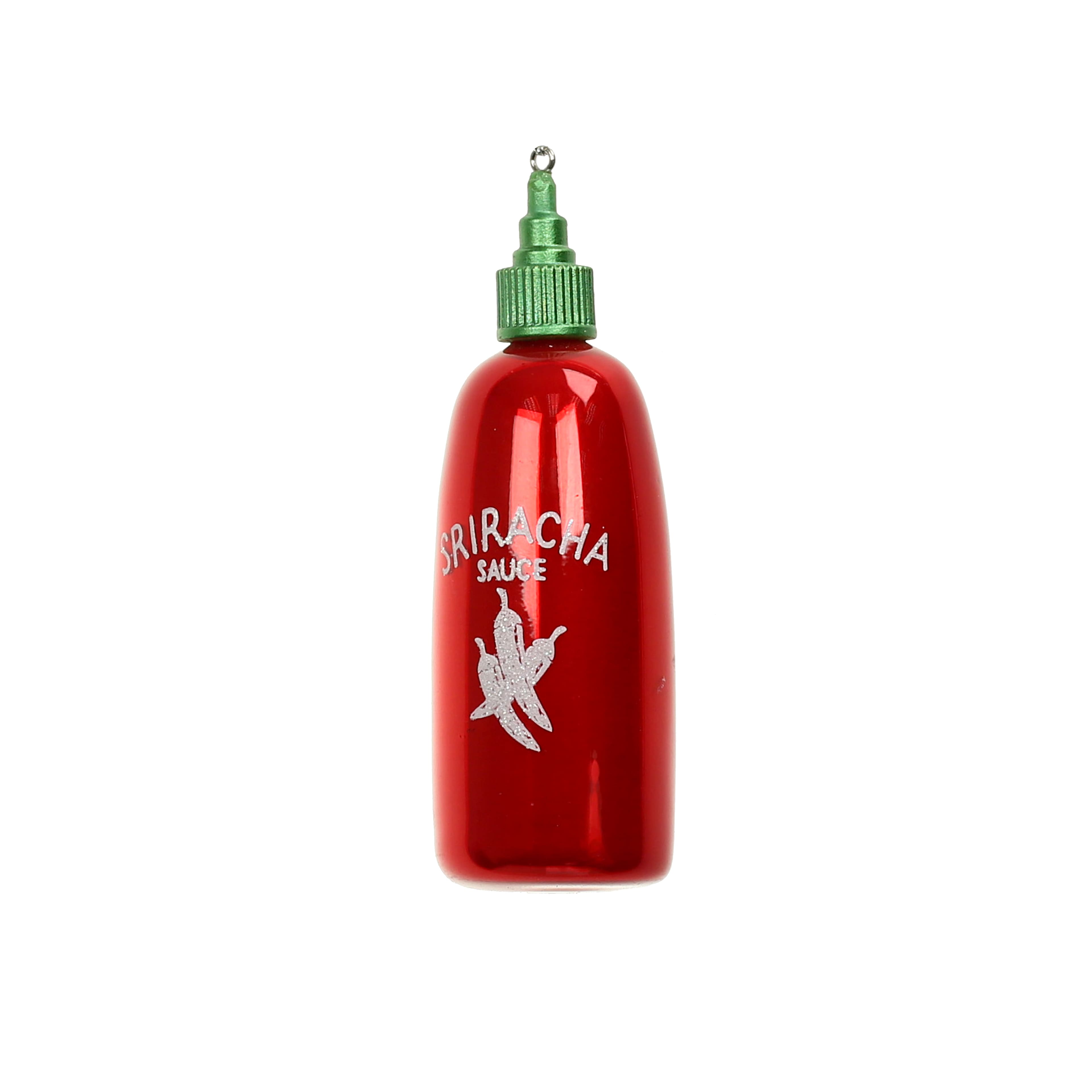 4.5&#x22; Siracha Sauce Glass Ornament by Ashland&#xAE;