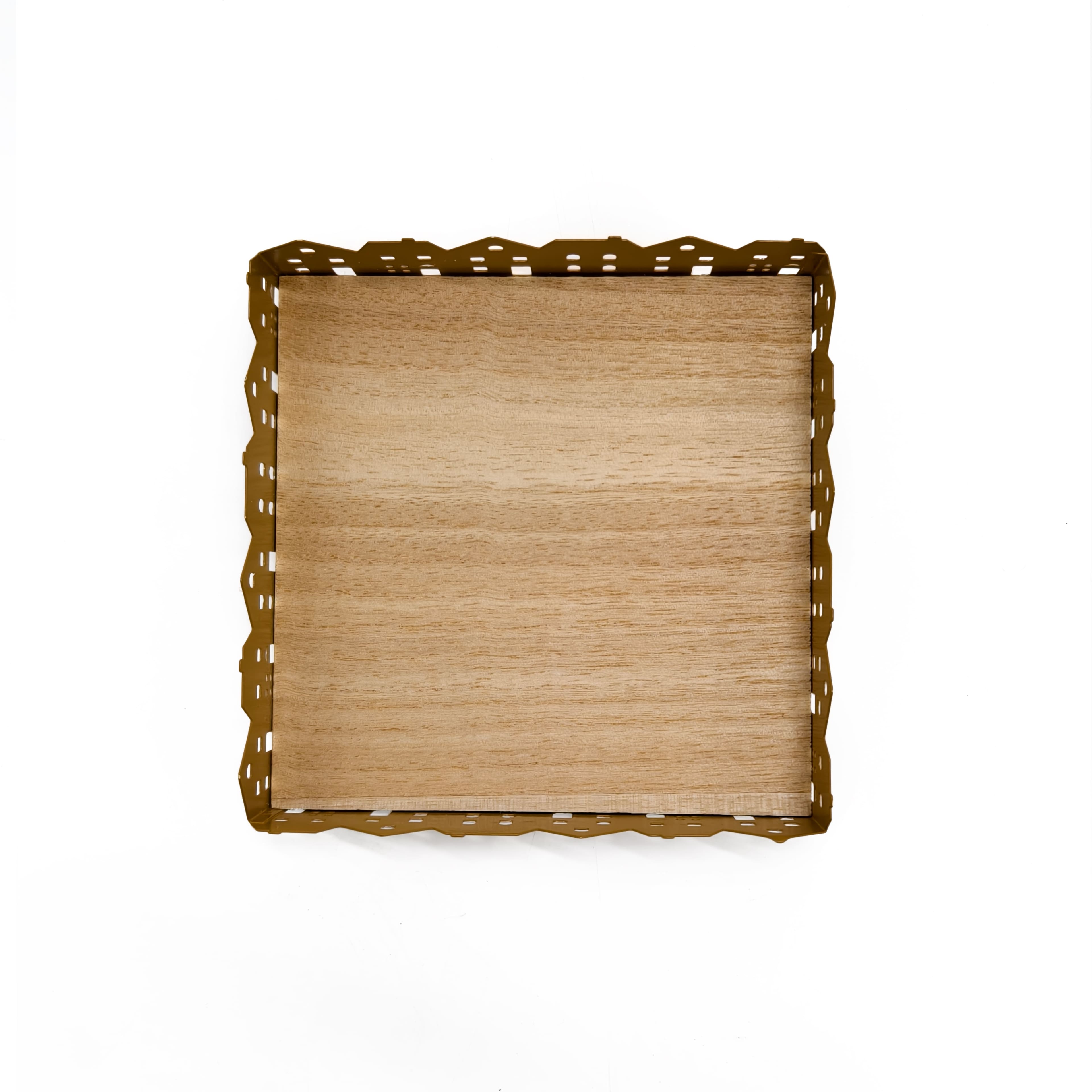 6&#x22; Brown Decorative Gingerbread House Tray by Ashland&#xAE;