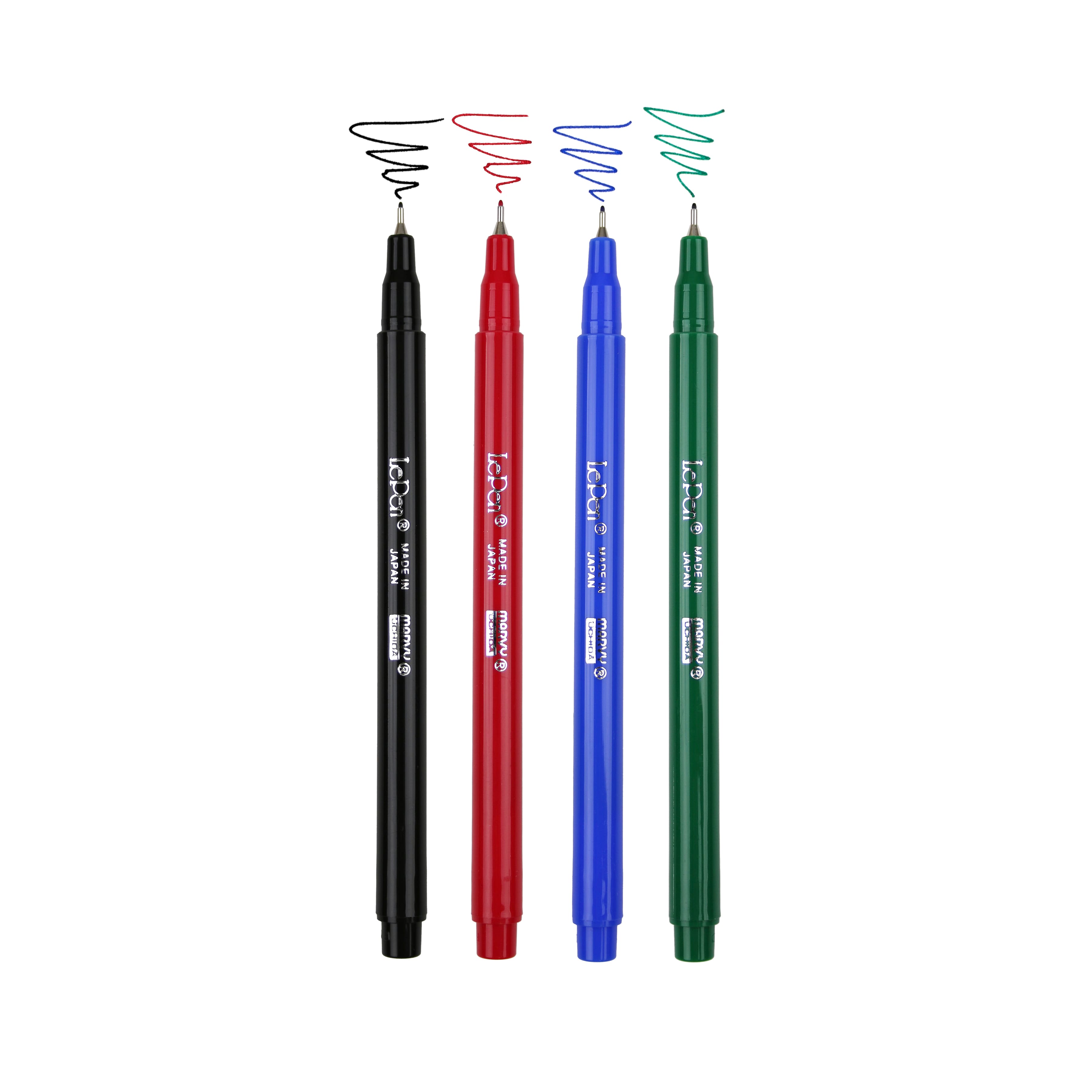 Marvy&#xAE; Uchida LePen&#xAE; Extra Fine 4 Primary Pen Set