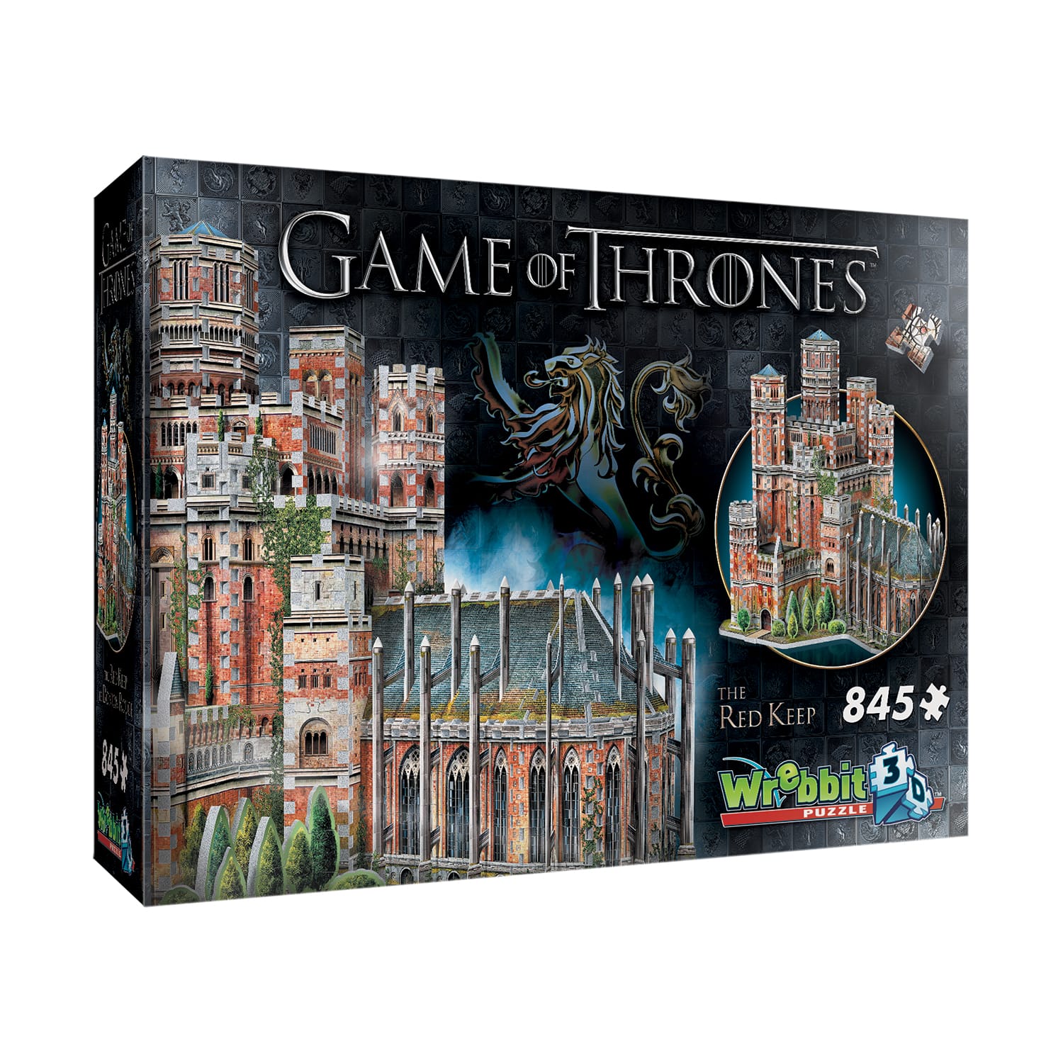 Wrebbit 3D Puzzle&#x2122; Game of Thrones&#x2122; The Red Keep 845 Piece Puzzle