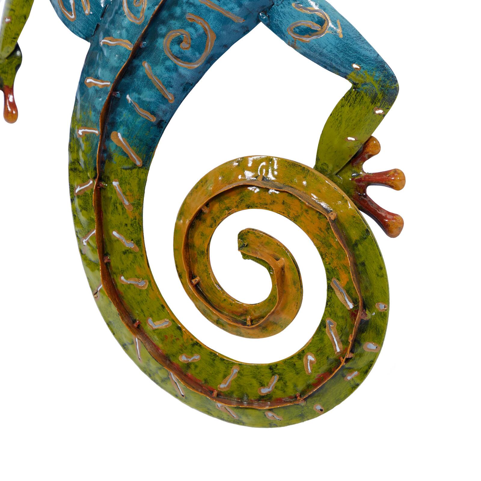 Multicolor Gecko Wall Accent
