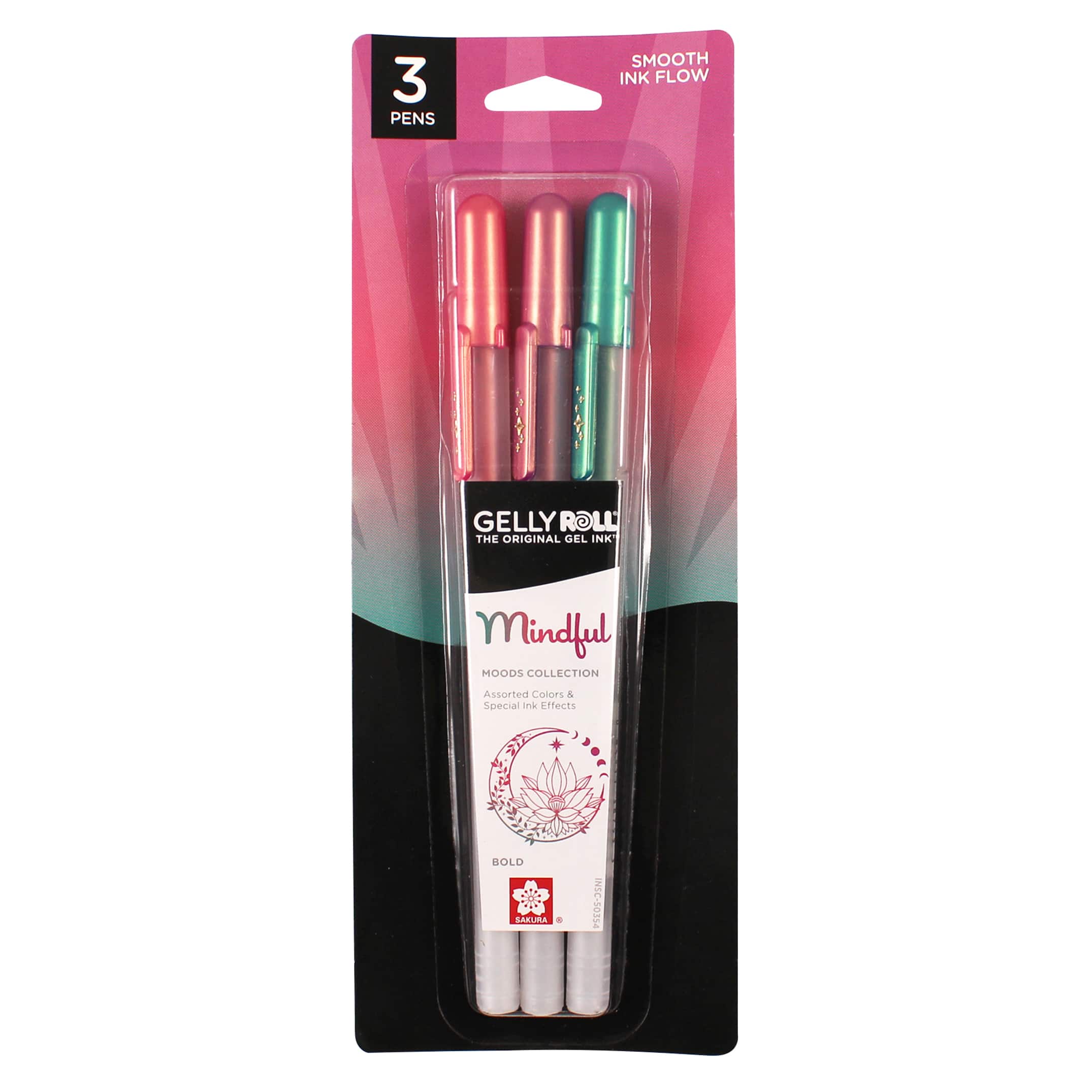 12 Packs: 3 ct. (36 total) Gelly Roll® Moods Mindful Bold Gel Pens