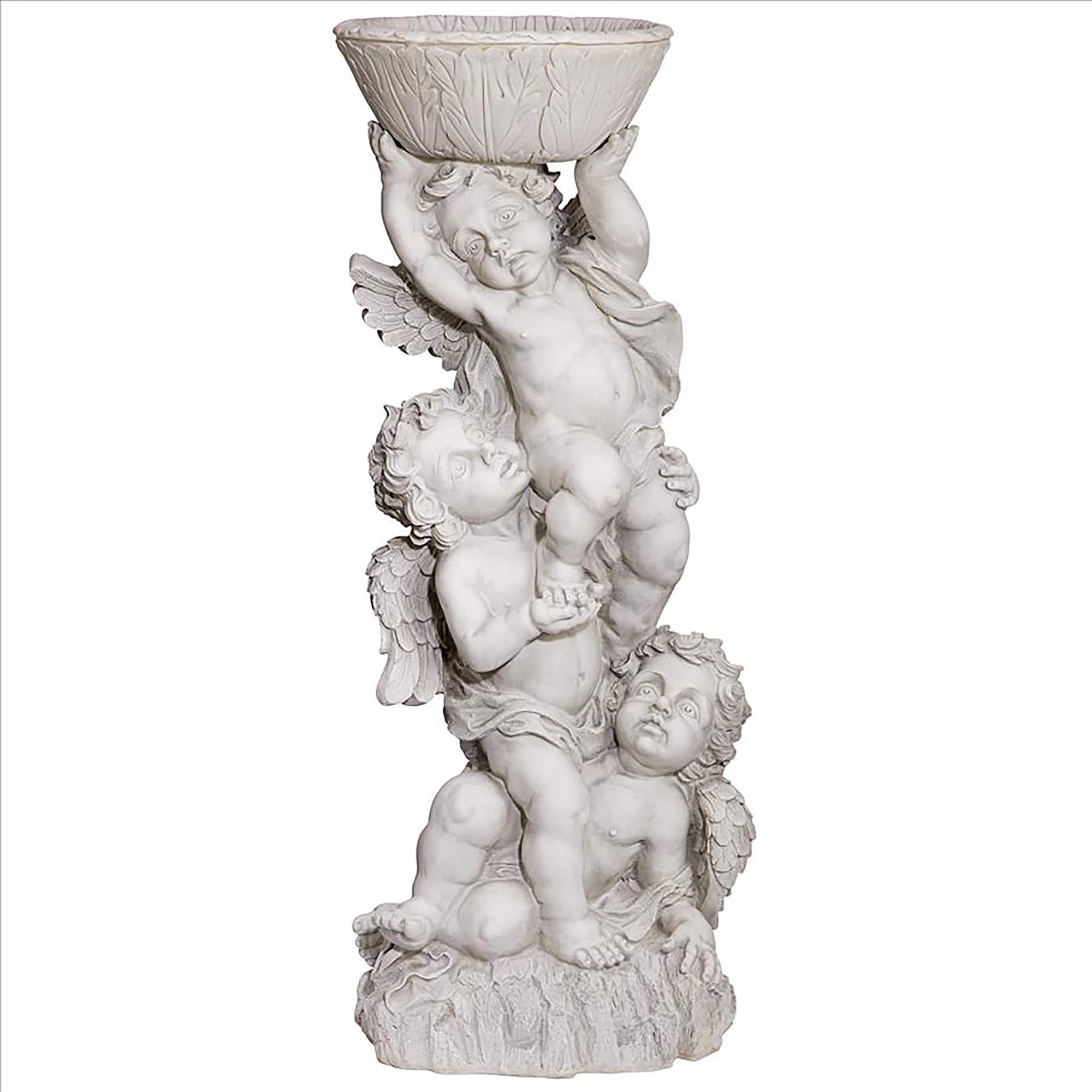 Design Toscano&#xAE; 3ft. Three Cherubs with Urn Statue