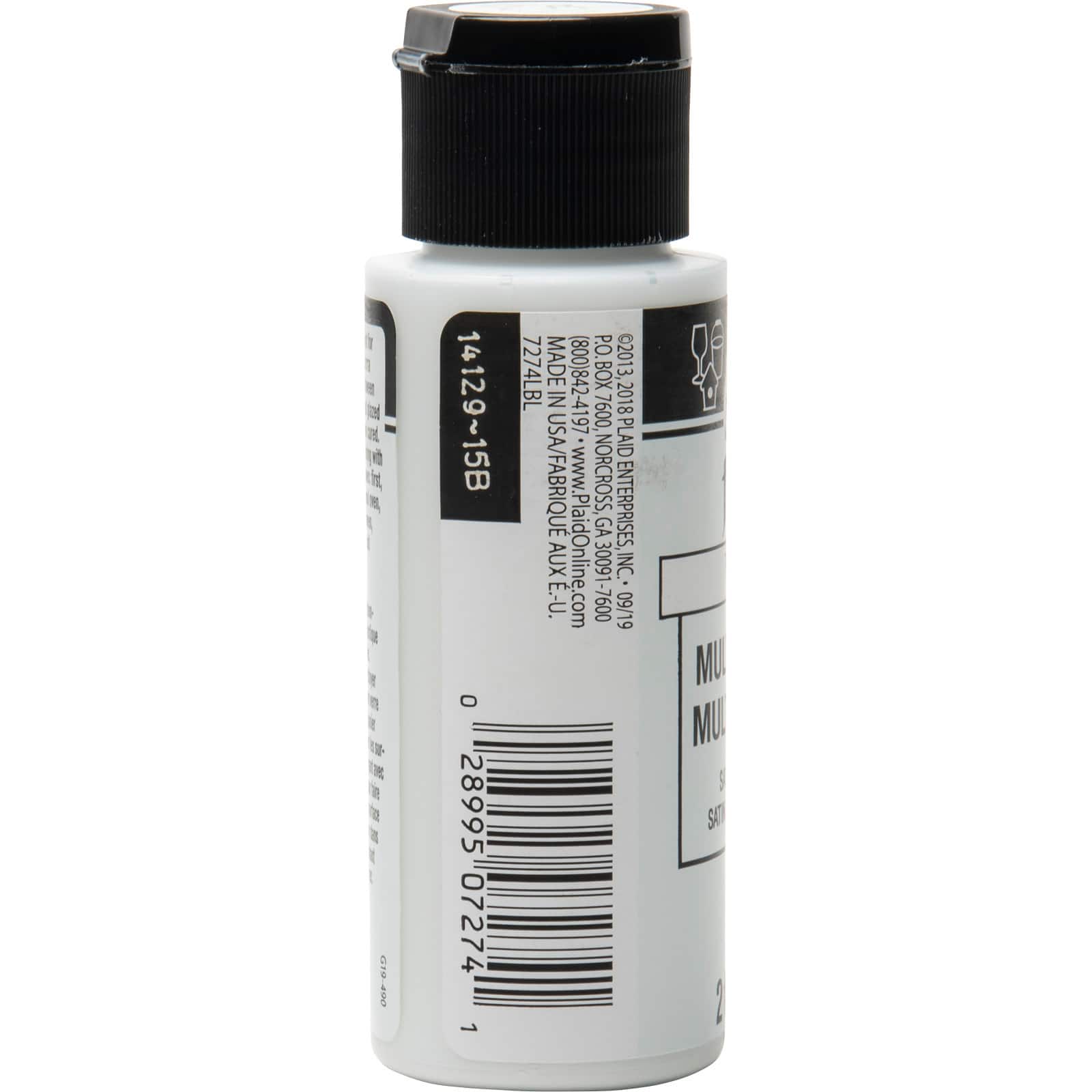 12 Pack: FolkArt® Multi-Surface Satin Acrylic Paint, 2oz.