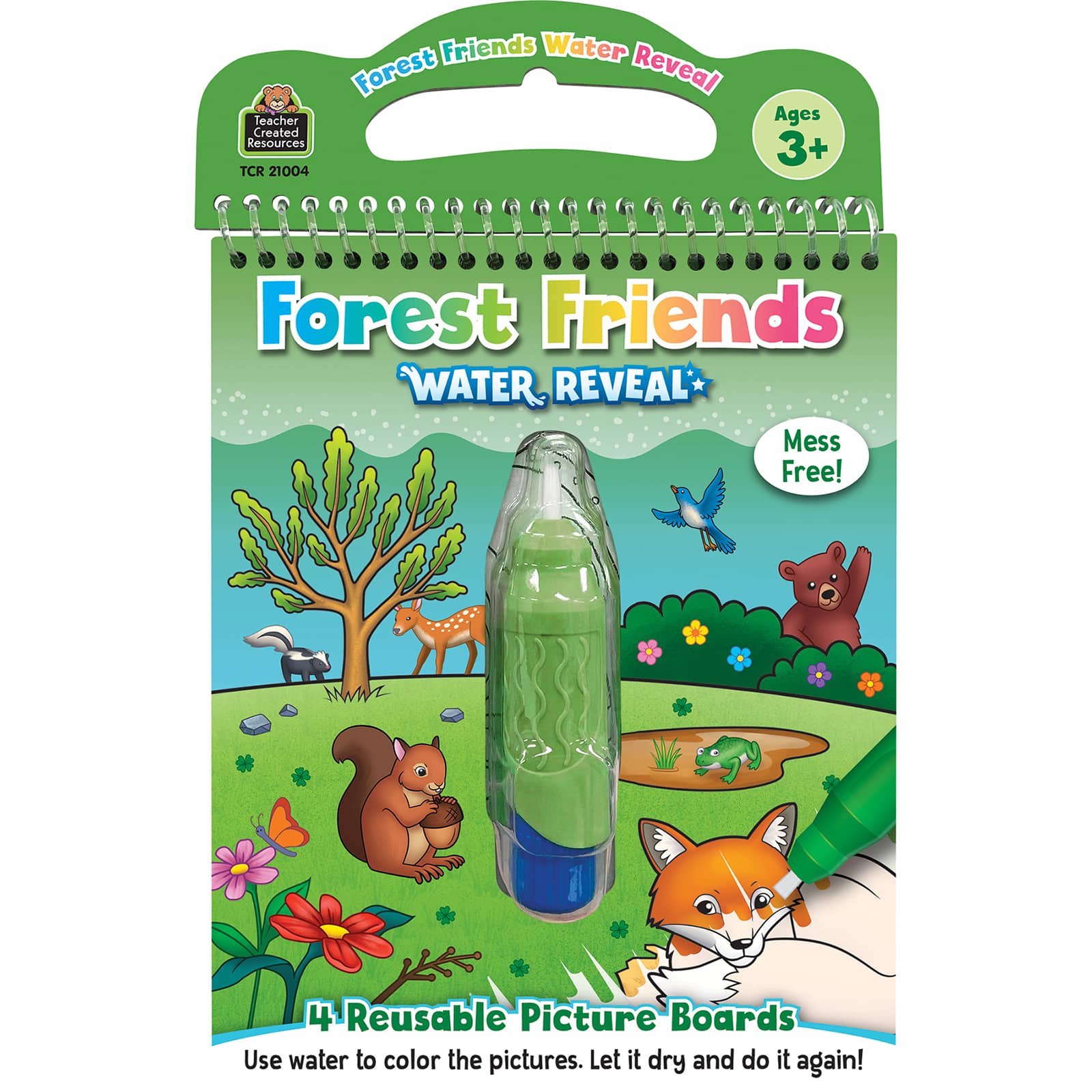 Teacher Created Resources Forest Friends Water Reveal Book Set, 6ct.