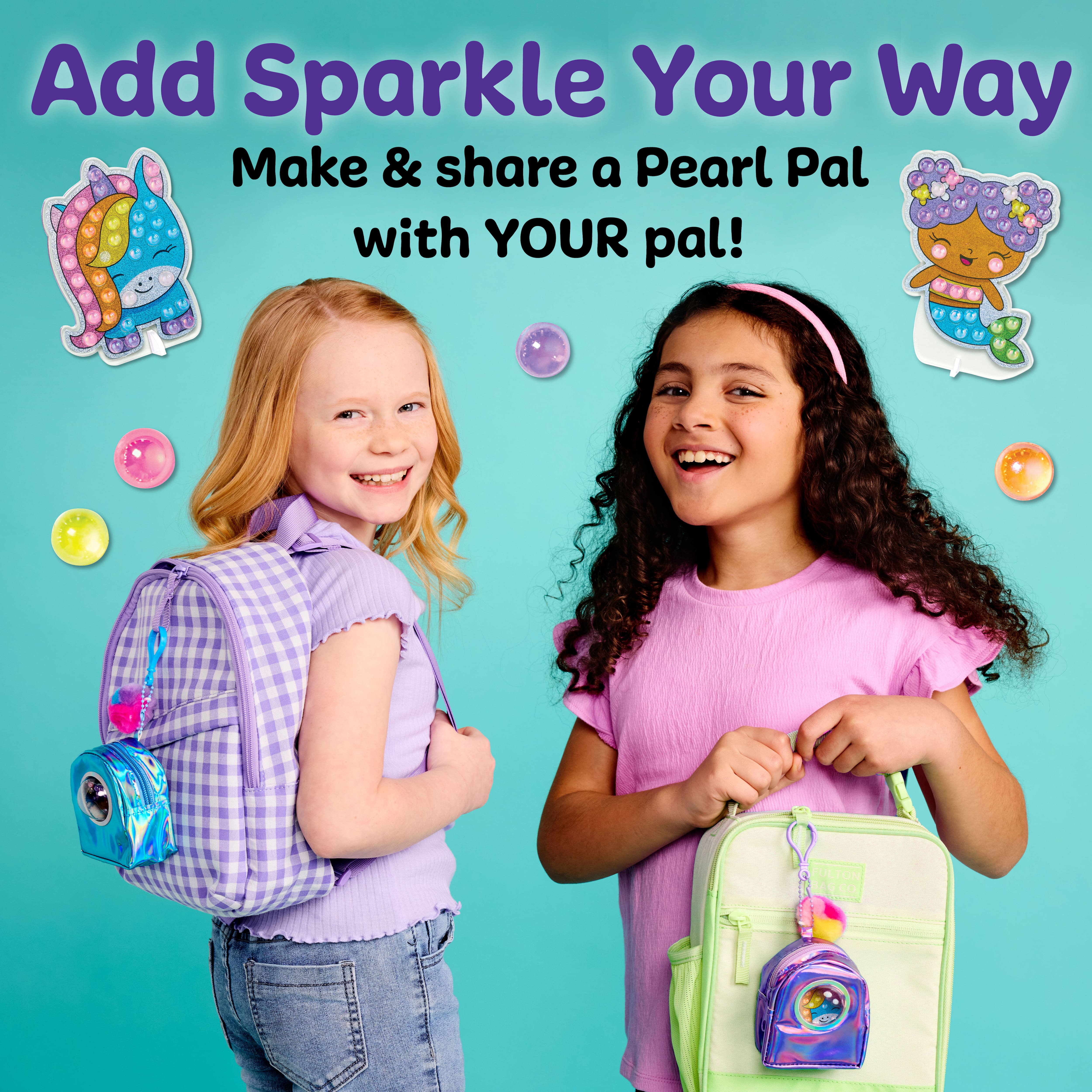 Creativity for Kids&#xAE; Bubble Gems&#x2122; Backpack Keychains Kit