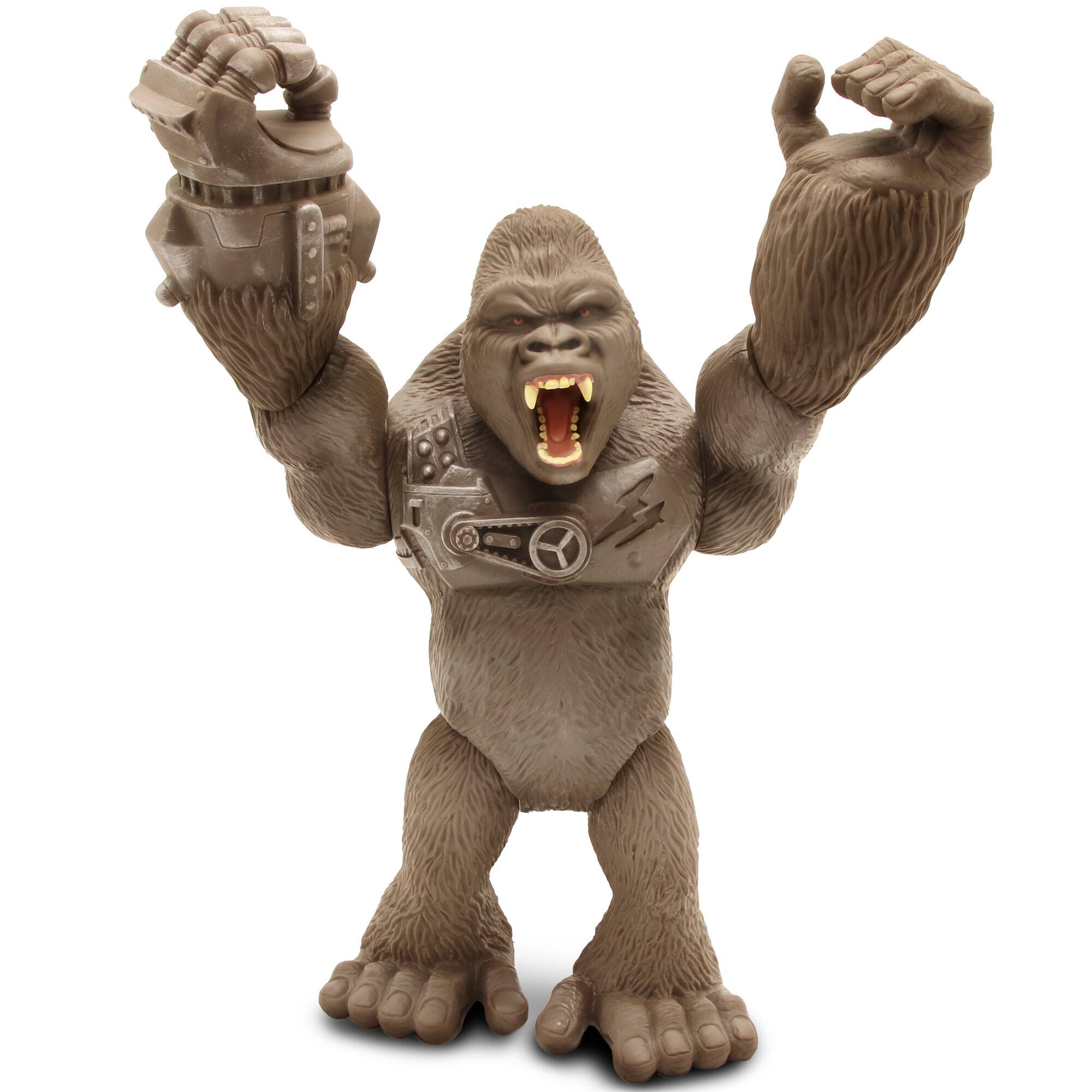 Lanard Jurassic Clash Mega Monster Cyber 10&#x22; Gorilla Action Figure