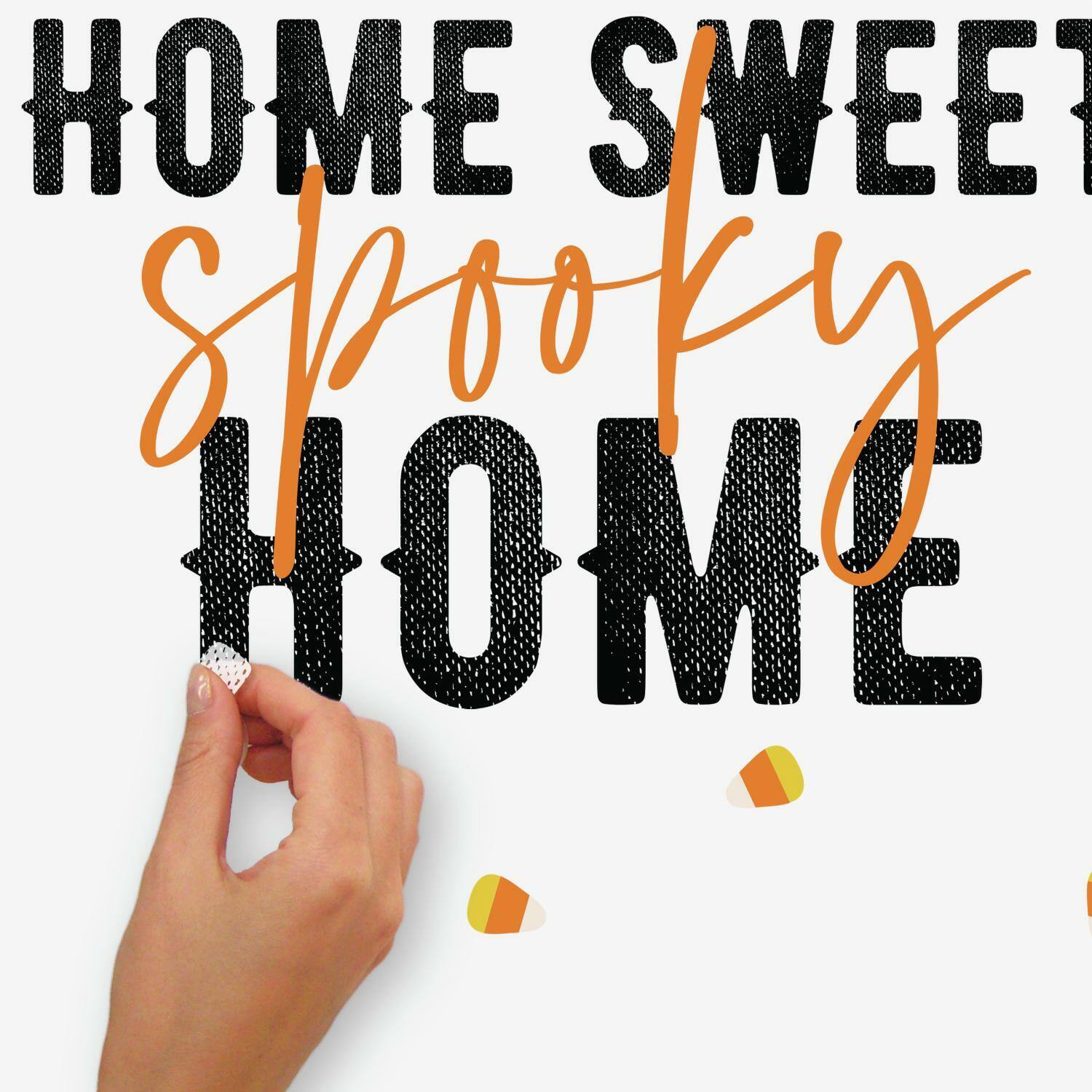 RoomMates Home Sweet Spooky Home Peel & Stick Wall Decals