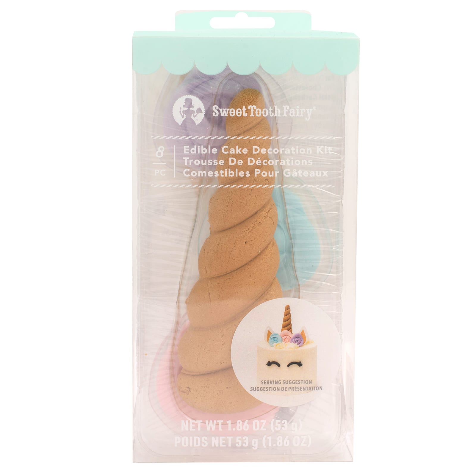 Sweet Tooth Fairy&#xAE; Unicorn Edible Cake Decoration Kit