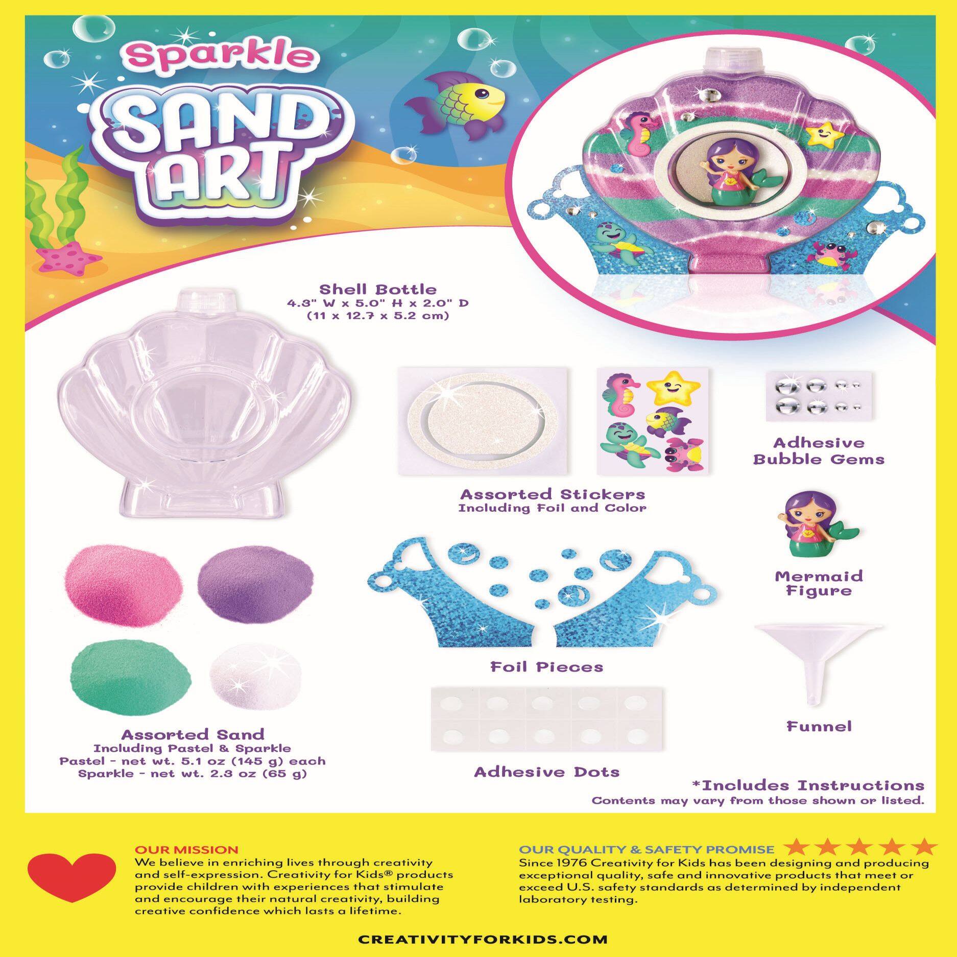 Creativity for Kids&#xAE; Mermaid Sparkle Sand Art