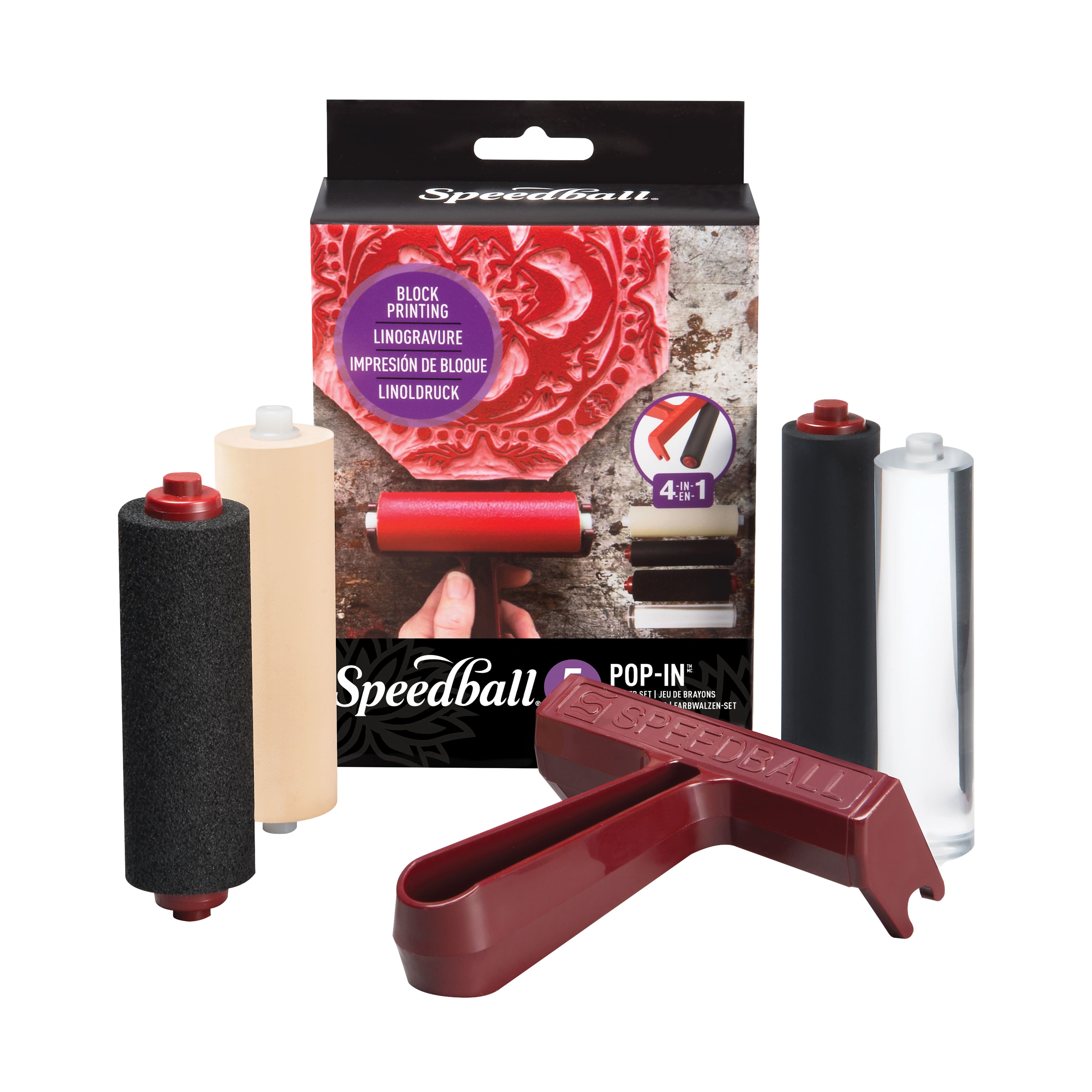 Speedball® Pop-In™ Brayer Set
