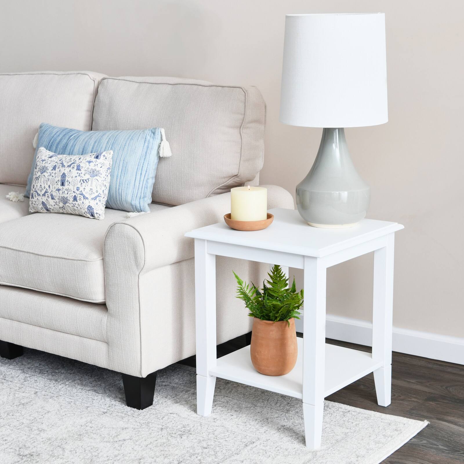 Hello Honey® Pleasantville Wood 2-Tier End Table