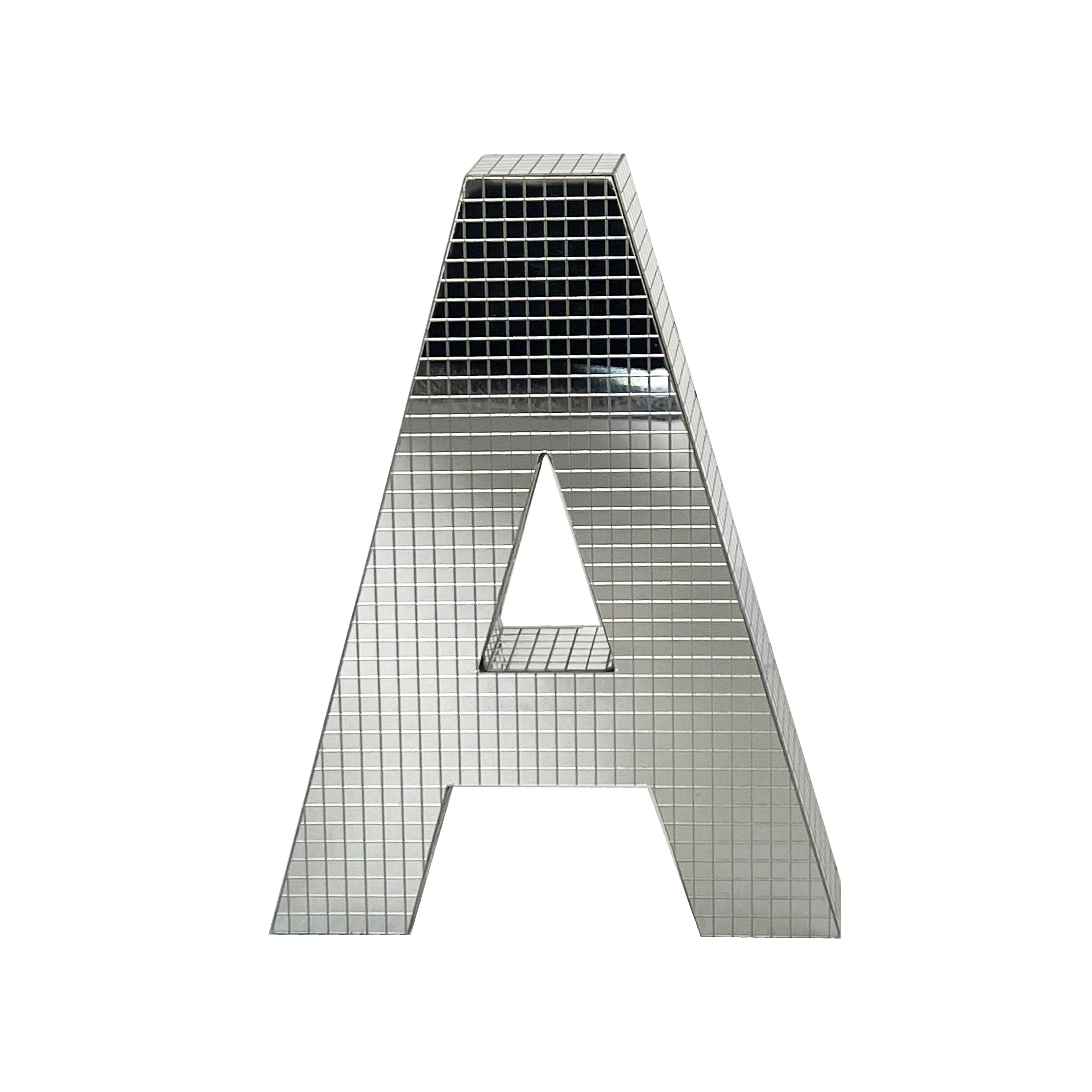 7.75&#x22; Silver Disco Monogram Letter by Ashland&#xAE;