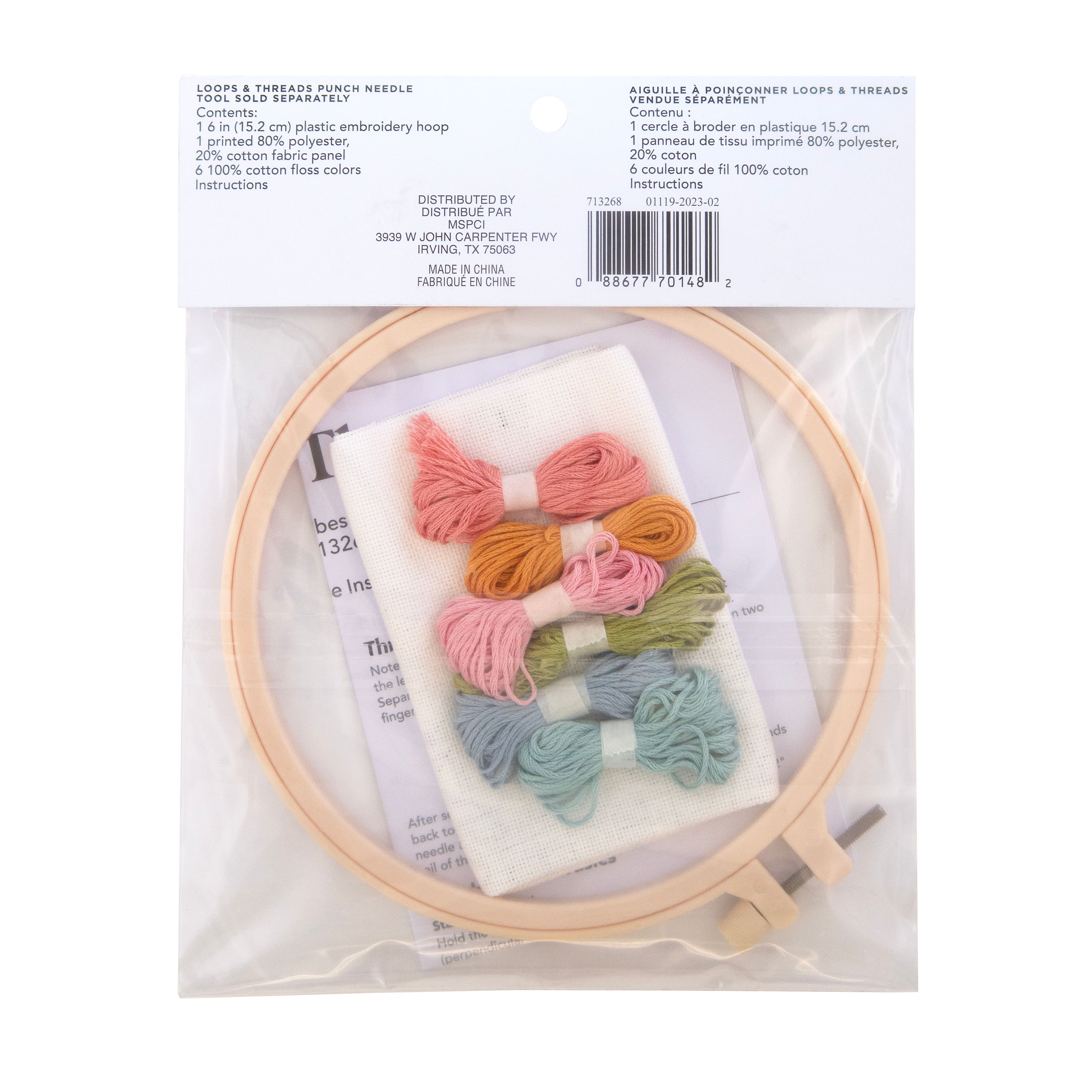 Good Vibes Punch Needle Kit by Loops &#x26; Threads&#xAE;