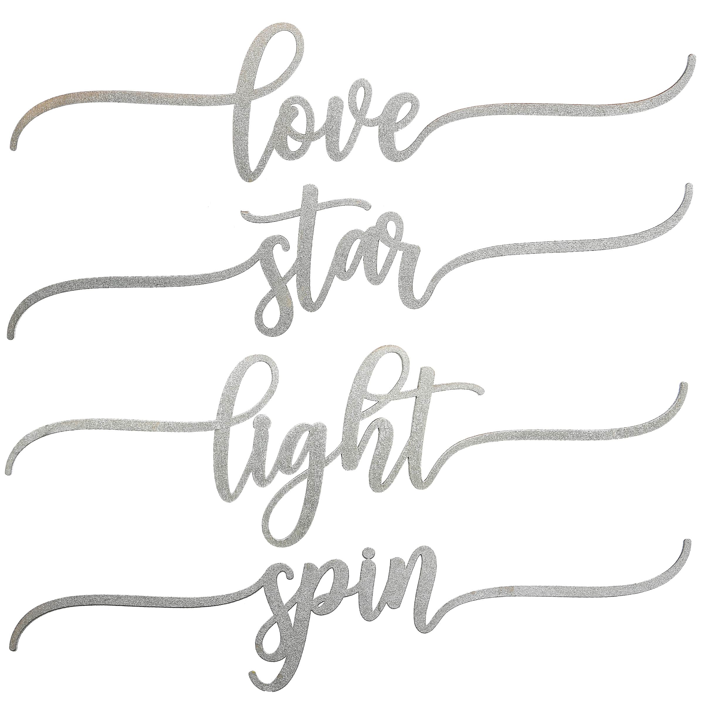 Hanukkah Place Setting Message Décor, 4ct.