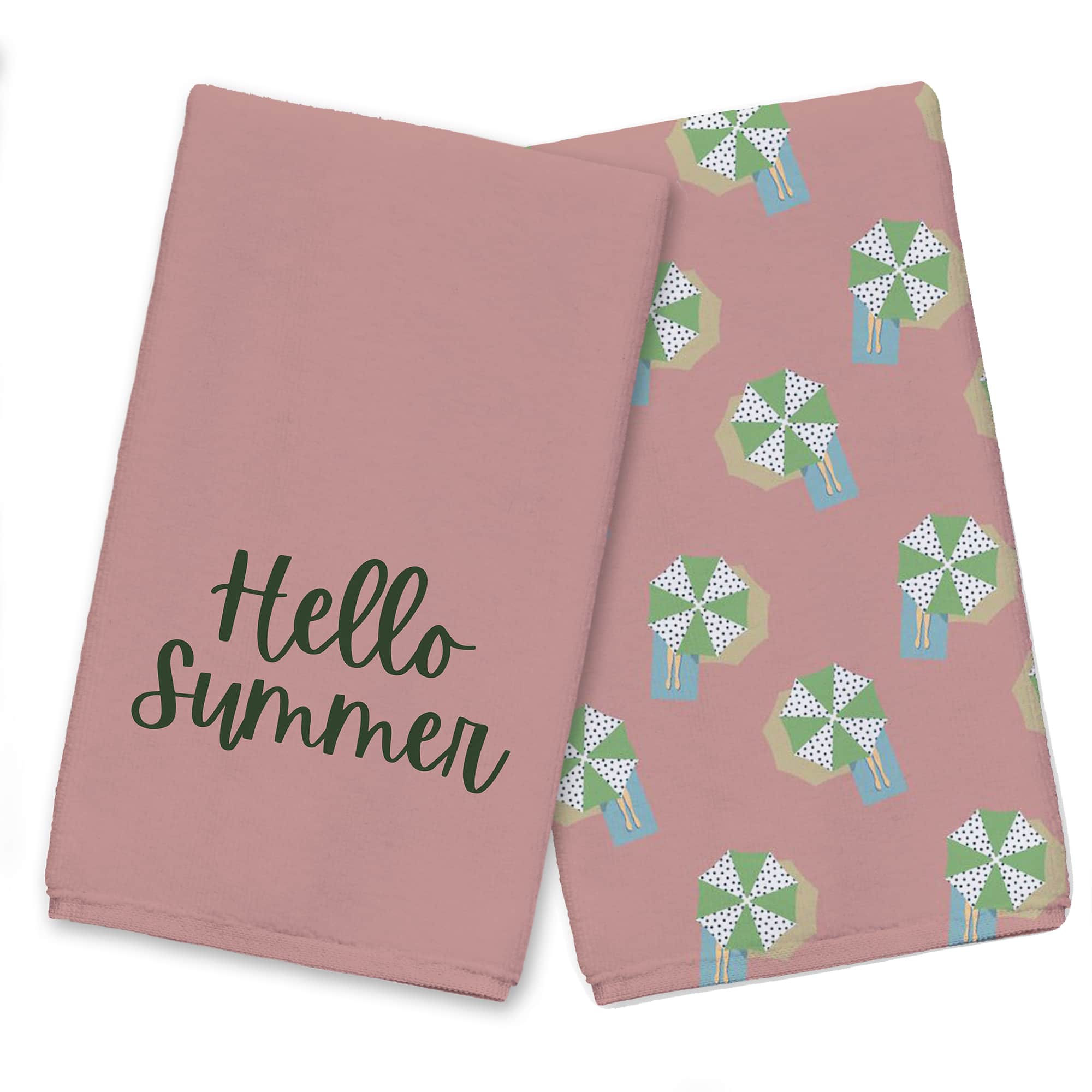 Hello Summer Tea Towel Set