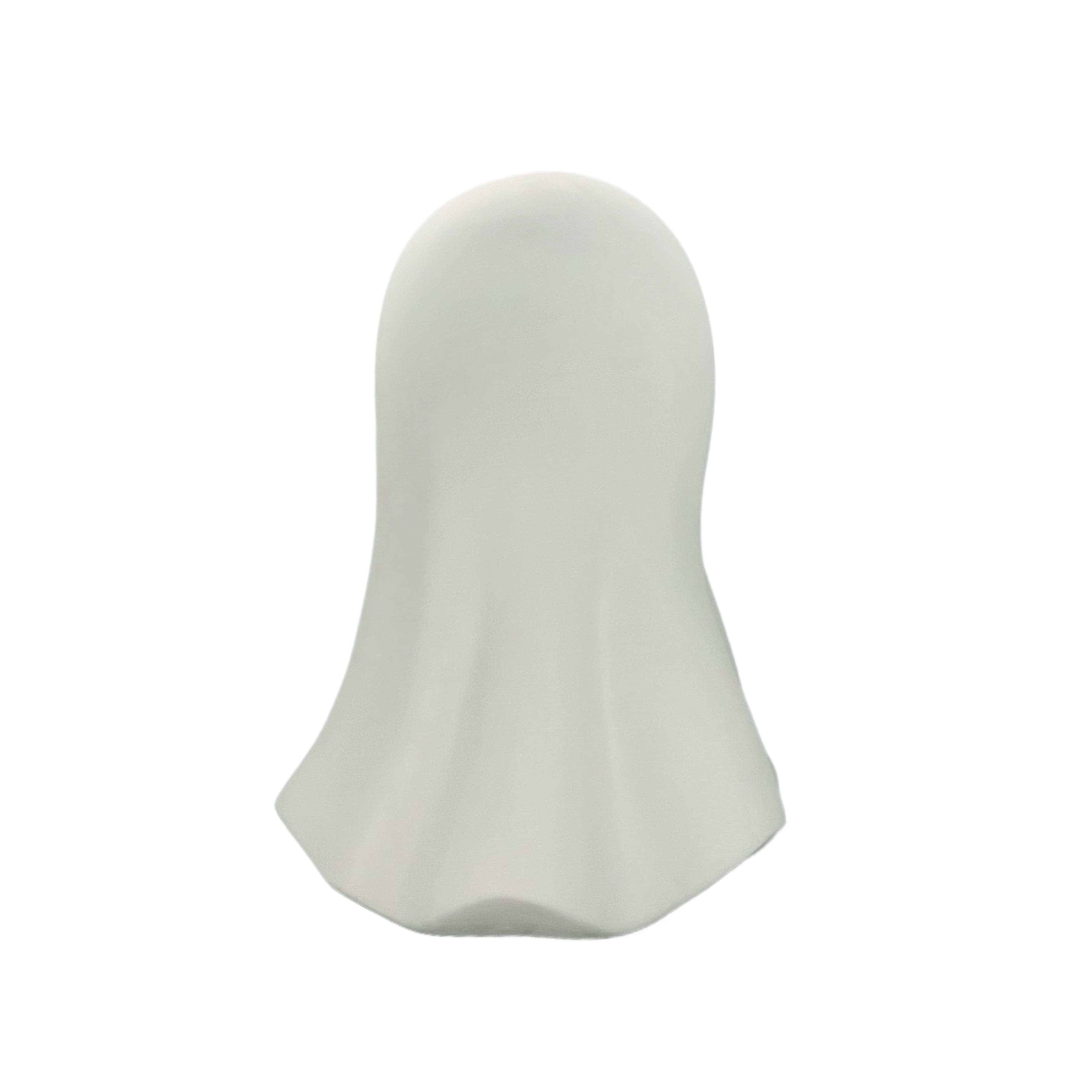11.25&#x22; DIY Ceramic LED Ghost D&#xE9;cor by Make Market&#xAE;
