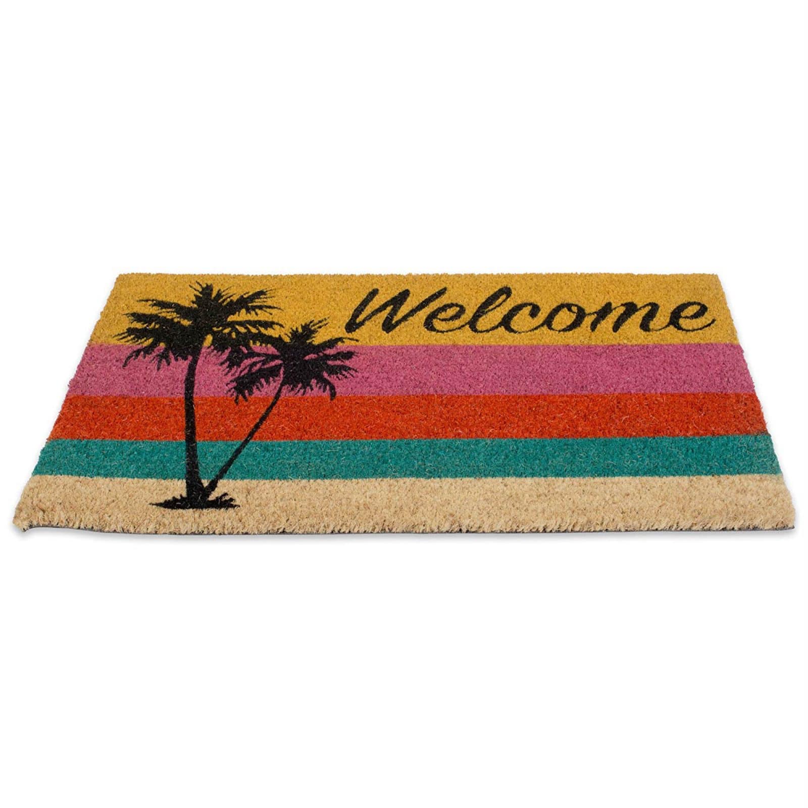 DII&#xAE; Welcome Palm Tree Doormat