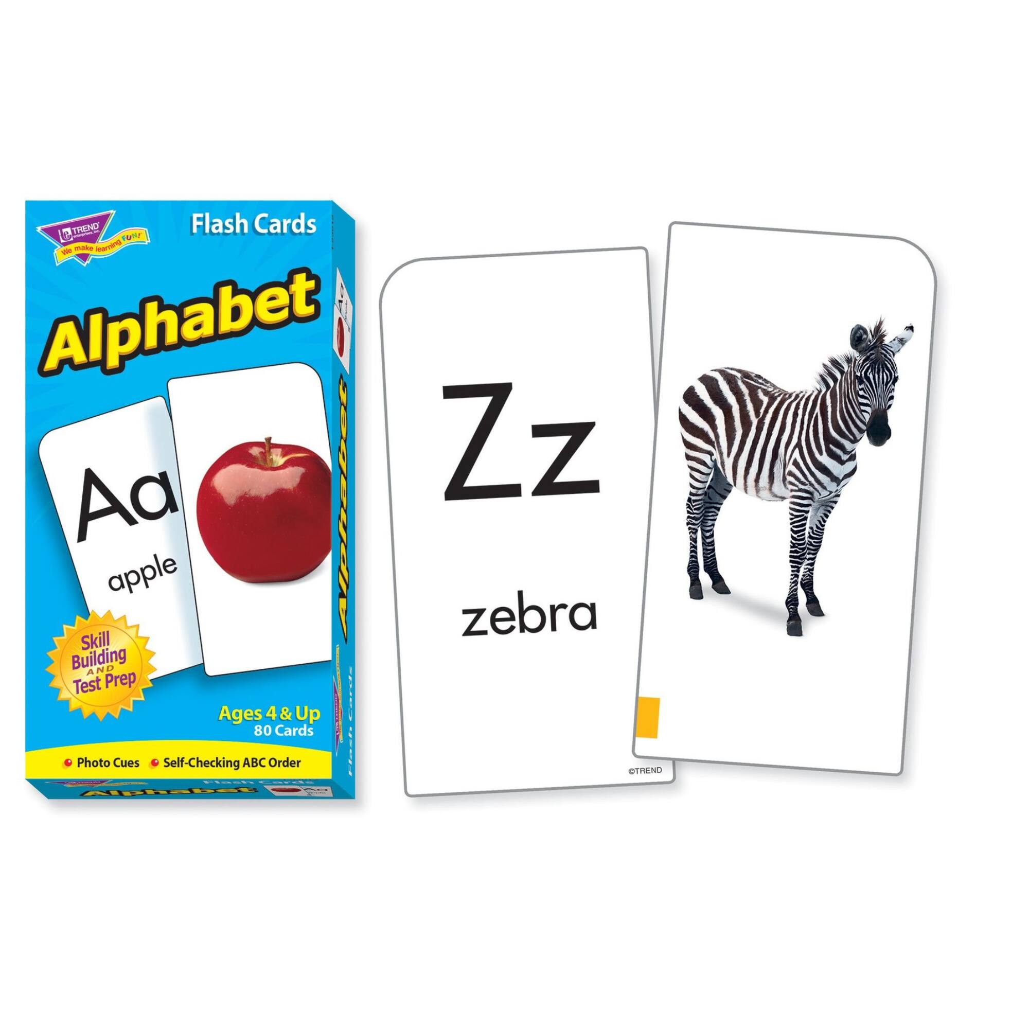 Trend Enterprises&#xAE; Alphabet Skill Drill Flash Cards