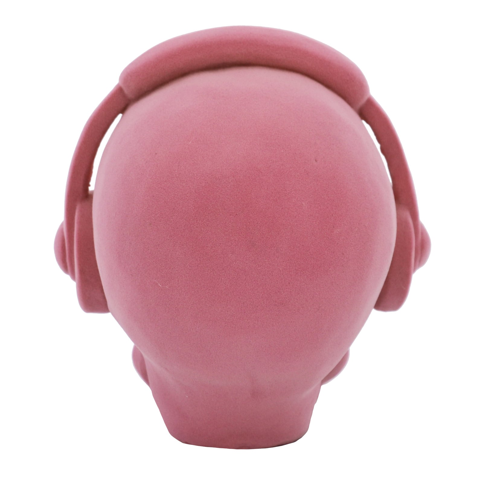 7.25&#x22; Pink Flocked Skull Tabletop D&#xE9;cor by Ashland&#xAE;