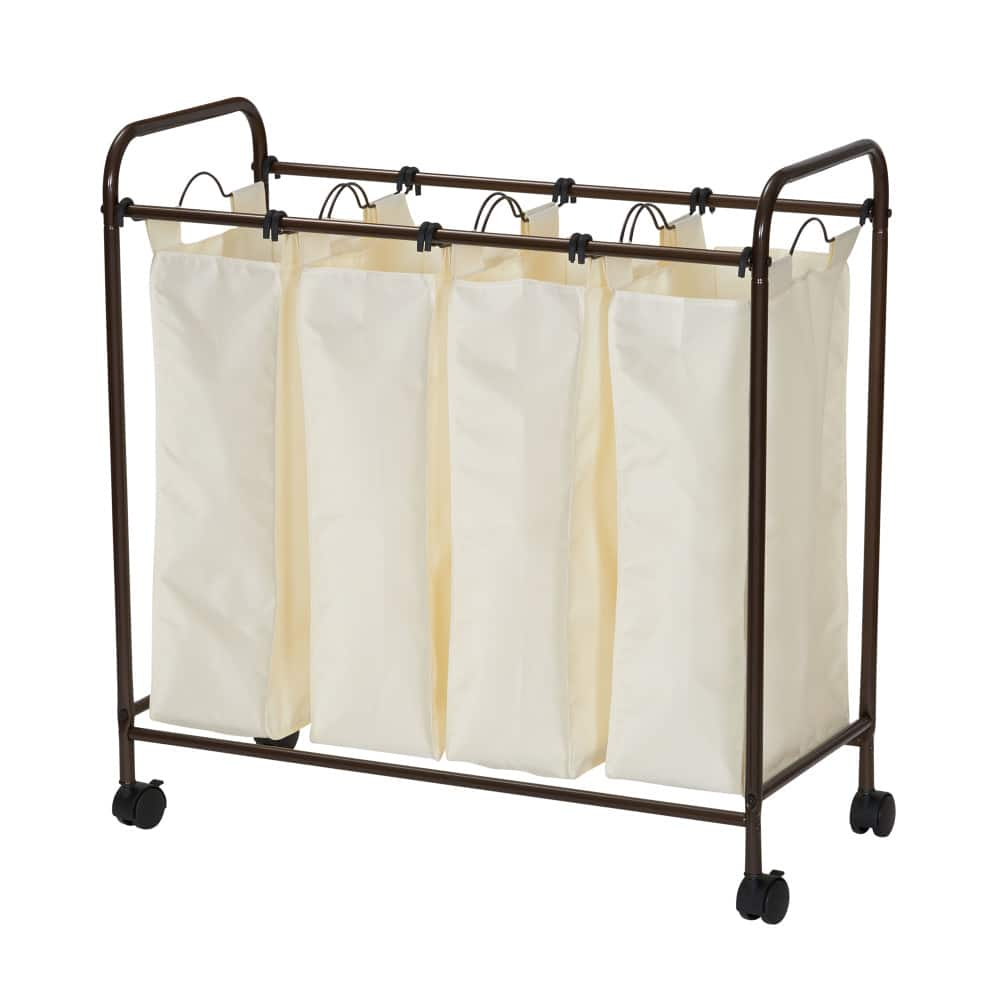 Household Essentials Rolling Laundry Sorter