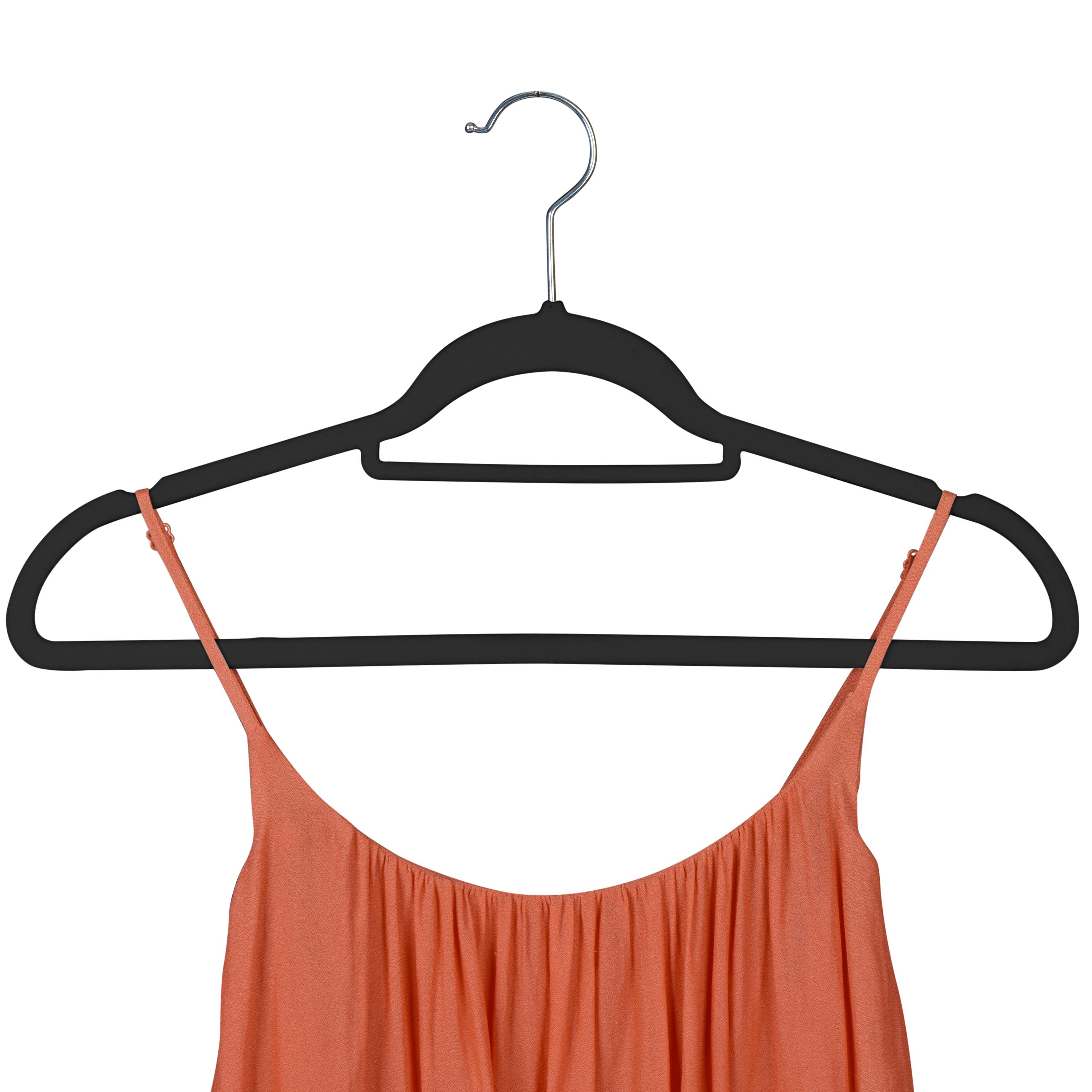 Isaac Mizrahi 17.75&#x22; Pack of Velvet Hangers