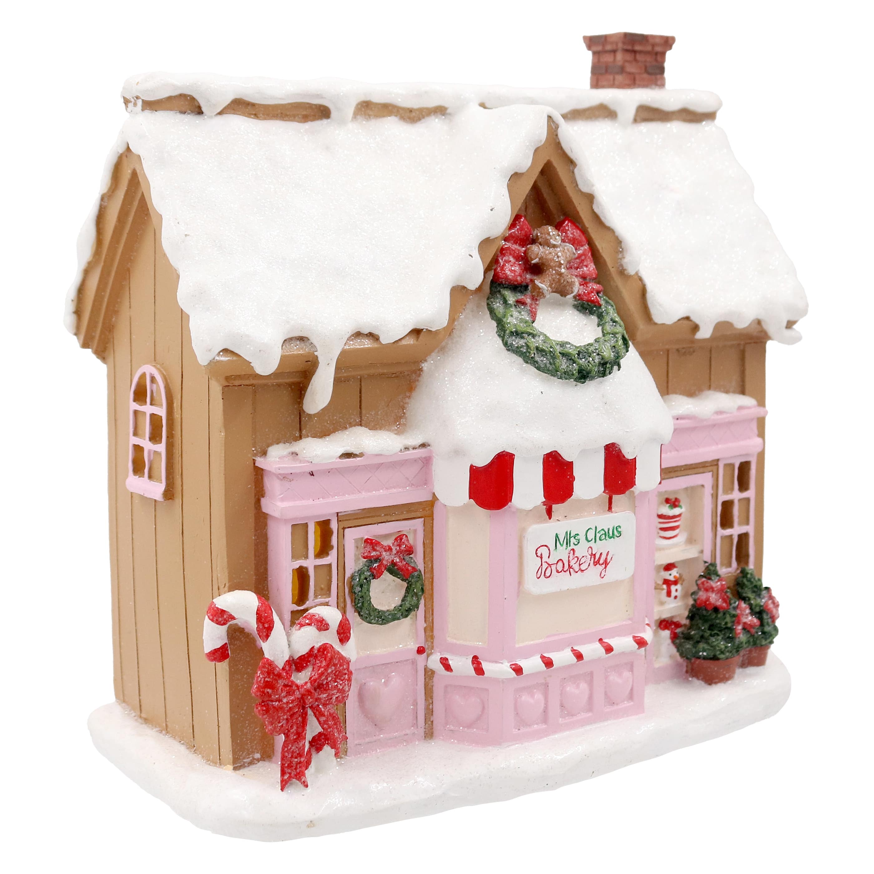 Mini LED Mrs. Claus Bakery Decoration by Ashland®