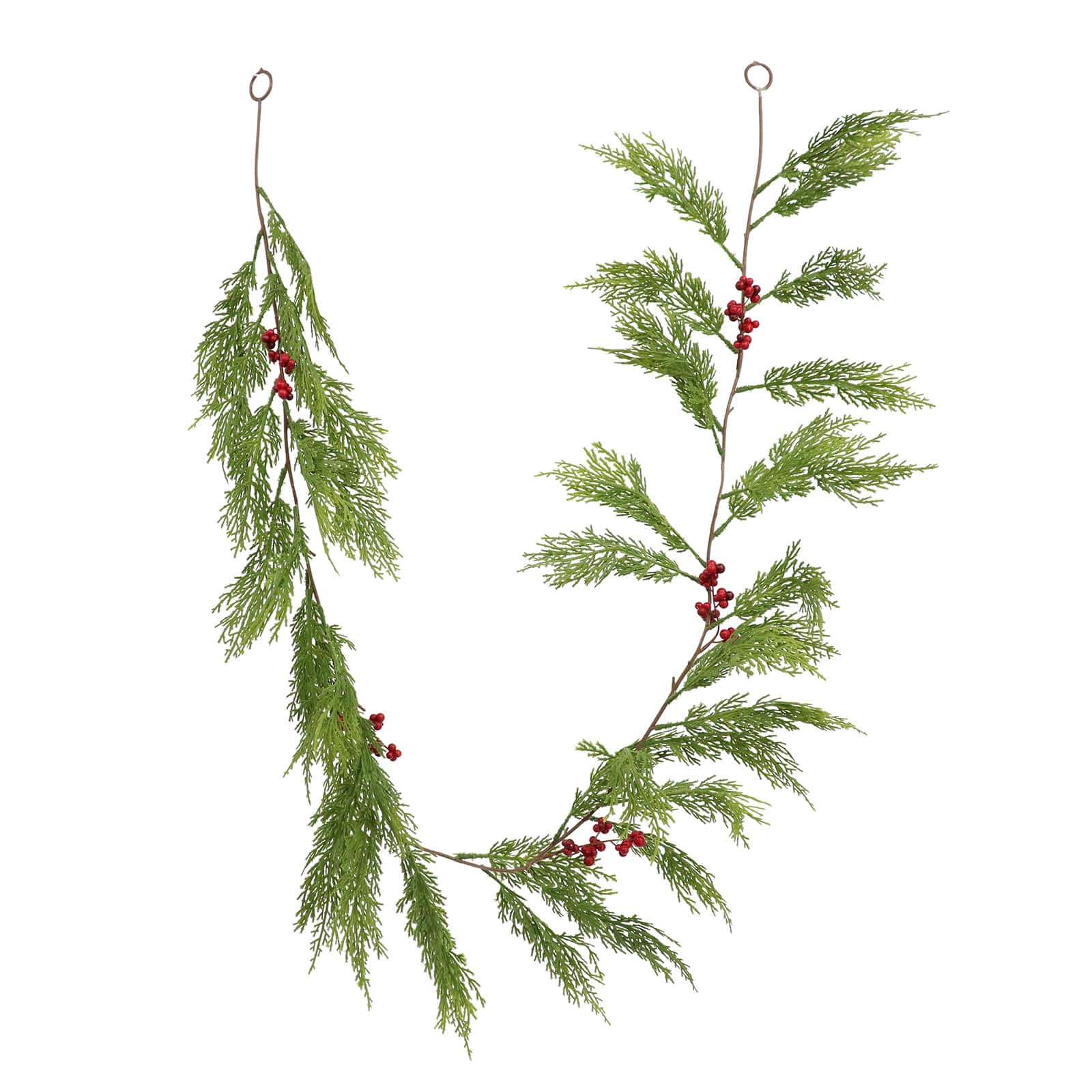 6ft. Cedar &#x26; Red Berry Garland by Ashland&#xAE;